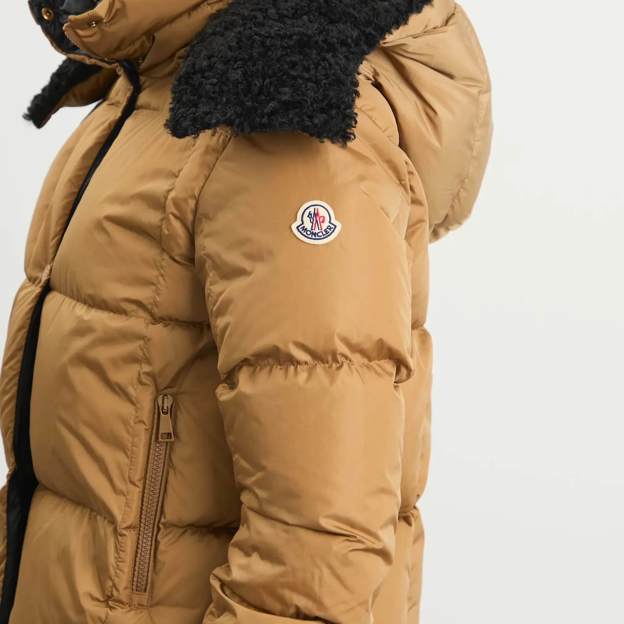 Moncler Women's Castelnou Jacket Open Beige