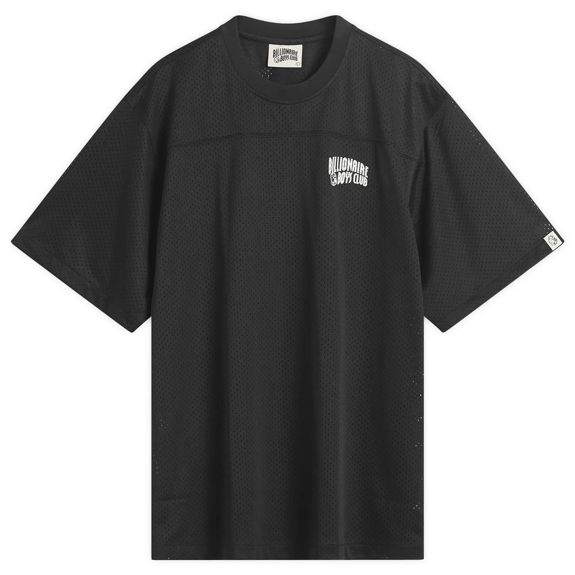 Billionaire Boys Club Men's Small Arch Logo Sports Jersey Black