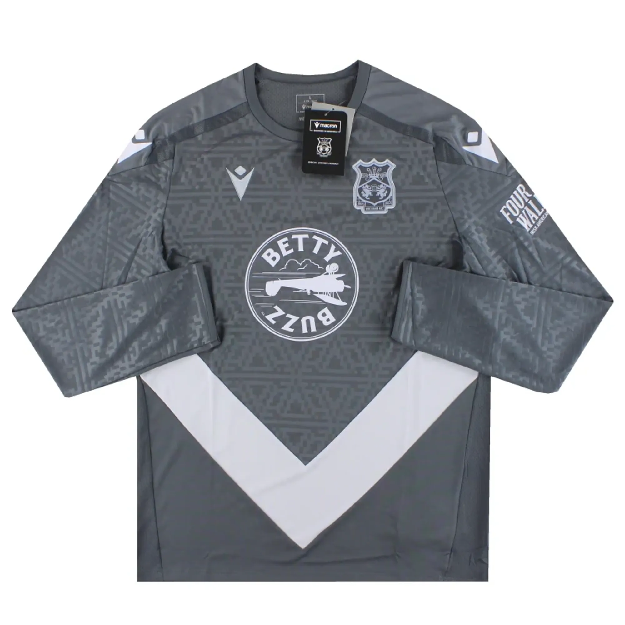 2024-25 Wrexham Macron Training Shirt L/S *BNIB* - Wrexham / w/tags 
