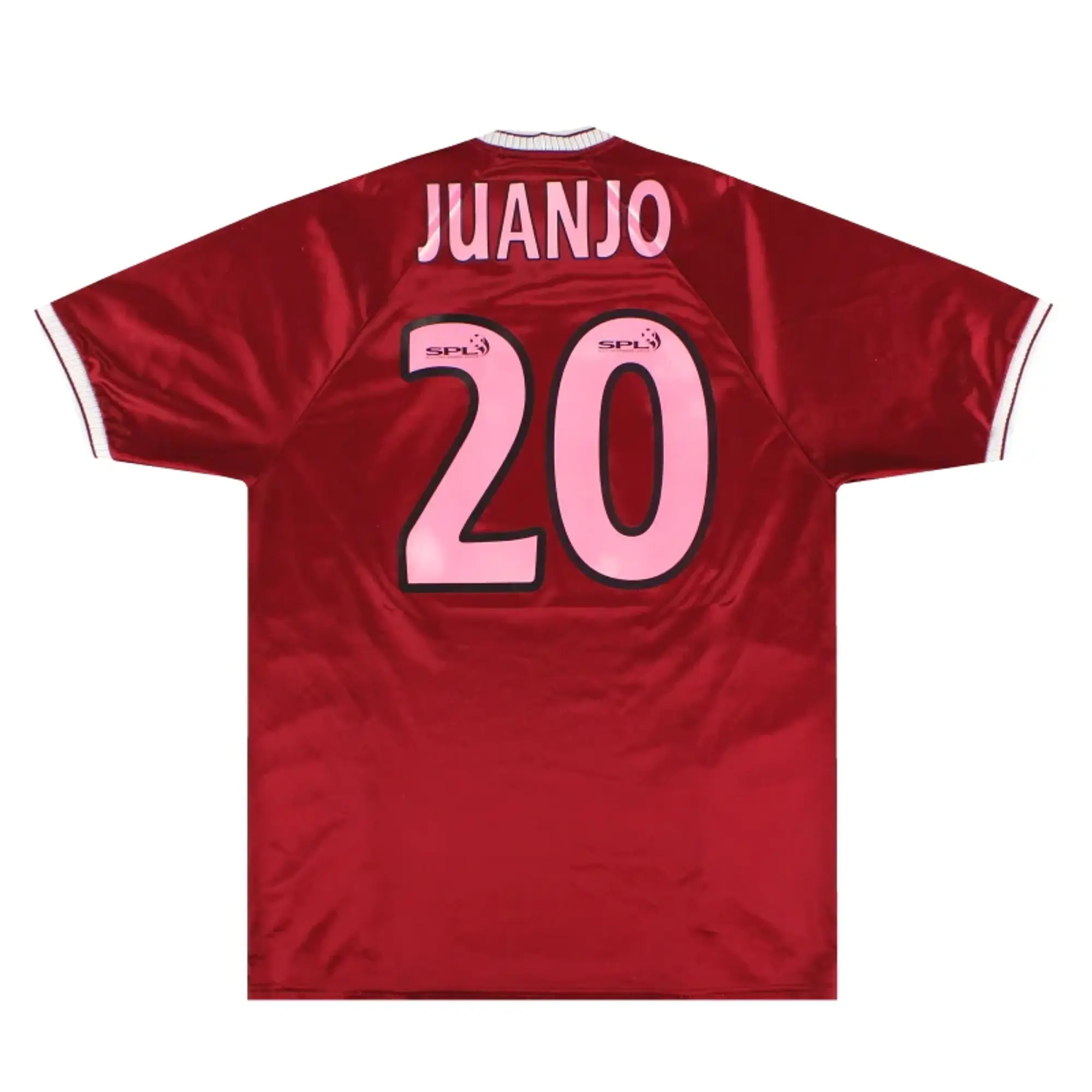 2000-01 Hearts Errea Home Shirt Juanjo #20 M - Hearts / Good 