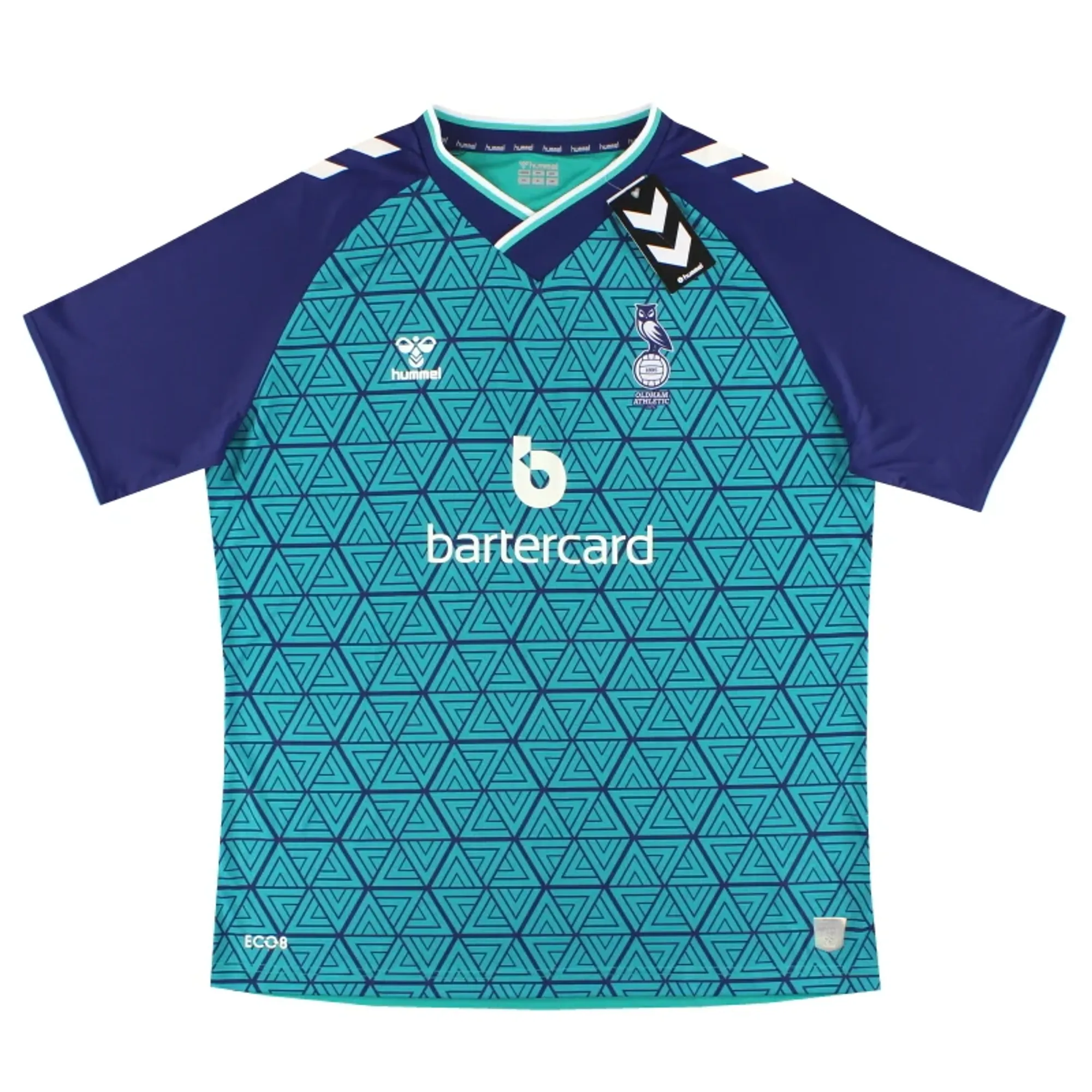 2022-23 Oldham Hummel Away Shirt *w/tags* XXL - Oldham Athletic / w/tags 