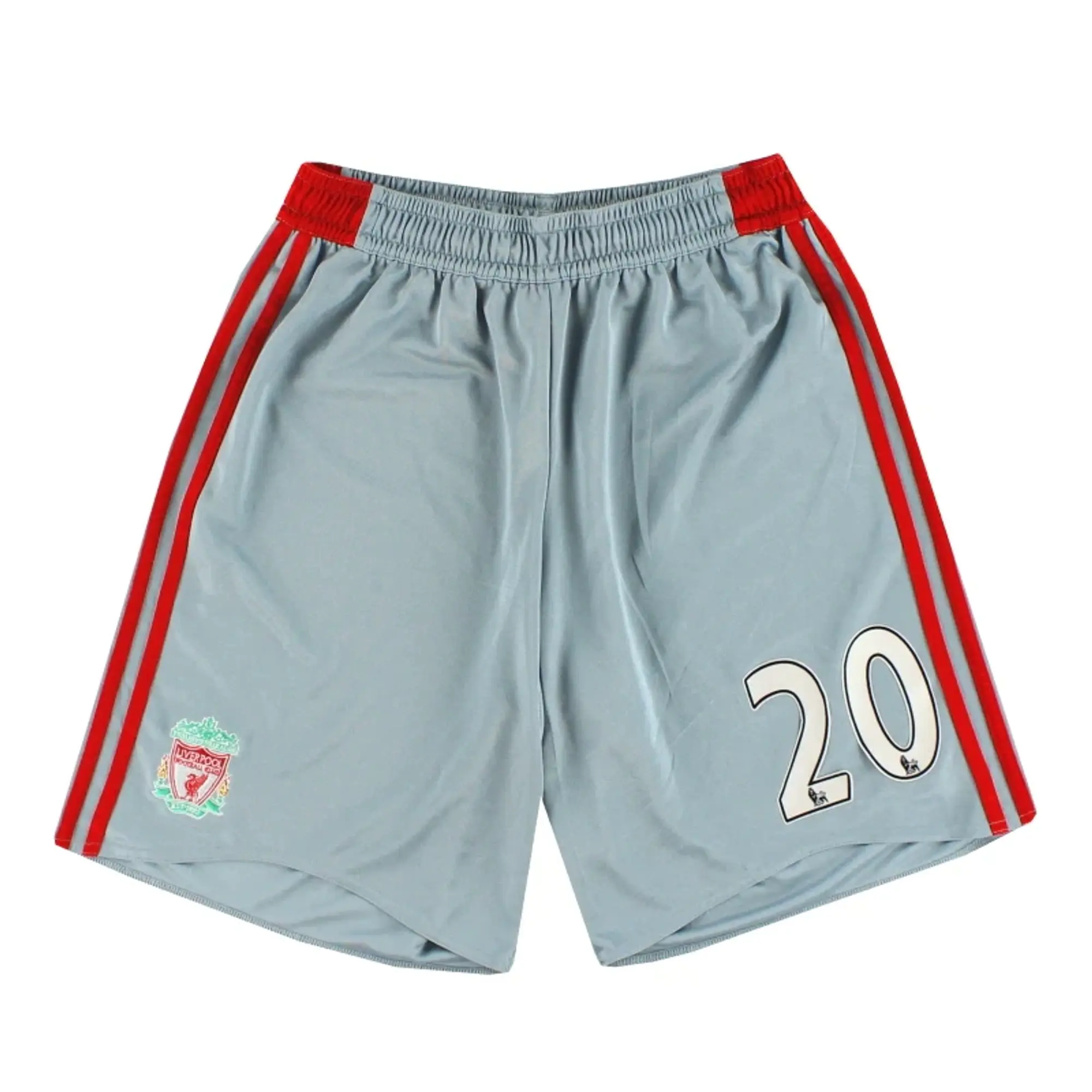 2008-10 Liverpool adidas Away Shorts #20 M - Liverpool / Excellent 