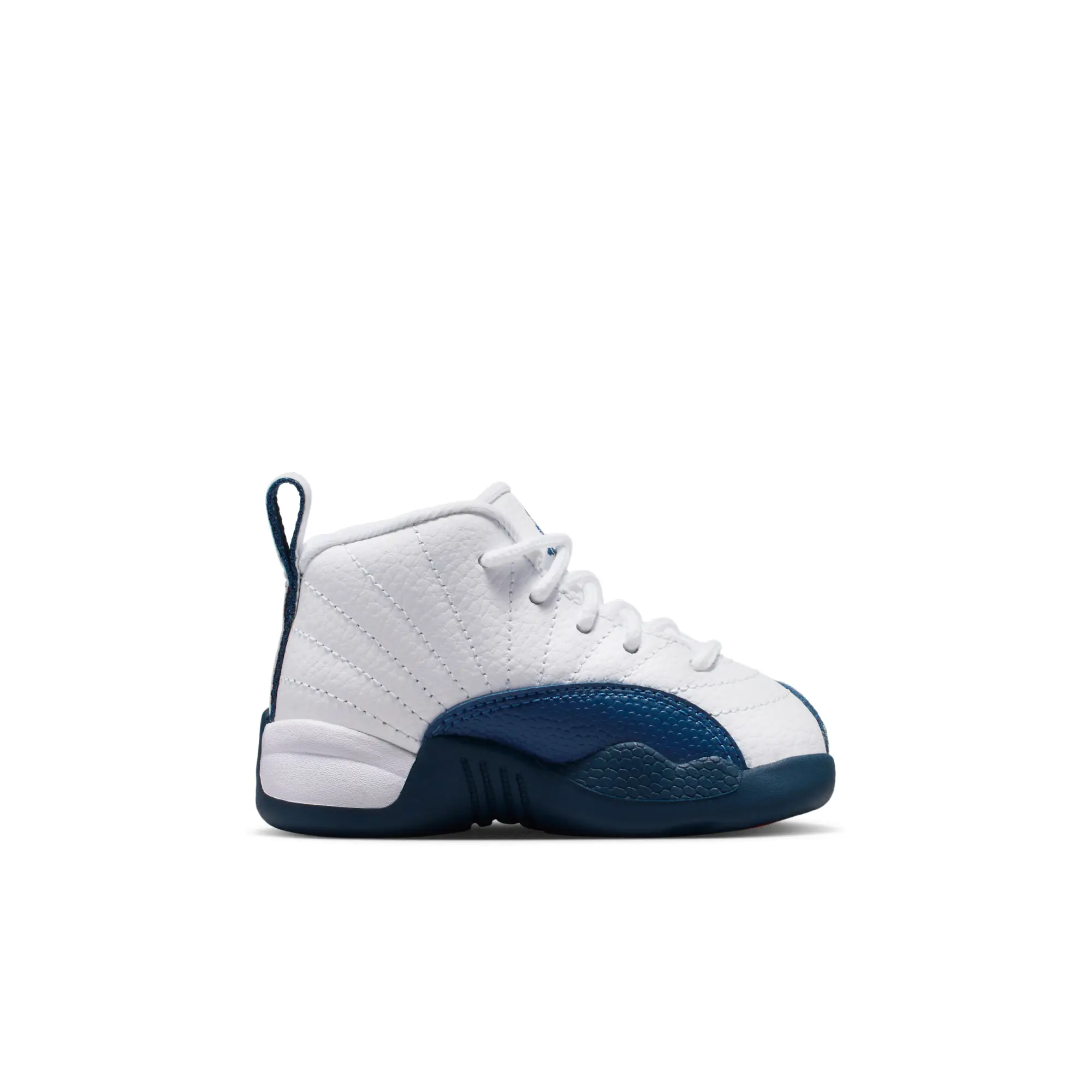 Nike Jordan 12 Retro 'French Blue' Baby/Toddler Shoes - White