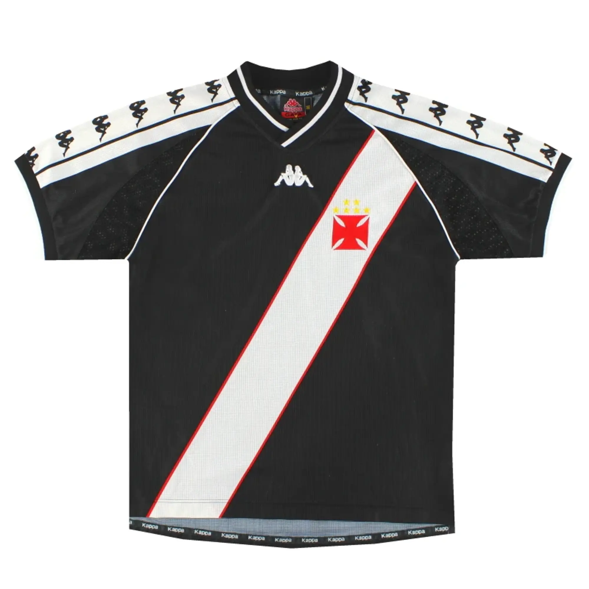1999 Vasco da Gama Kappa Home Shirt #13 *Mint* M - Central and South American Clubs / Mint 