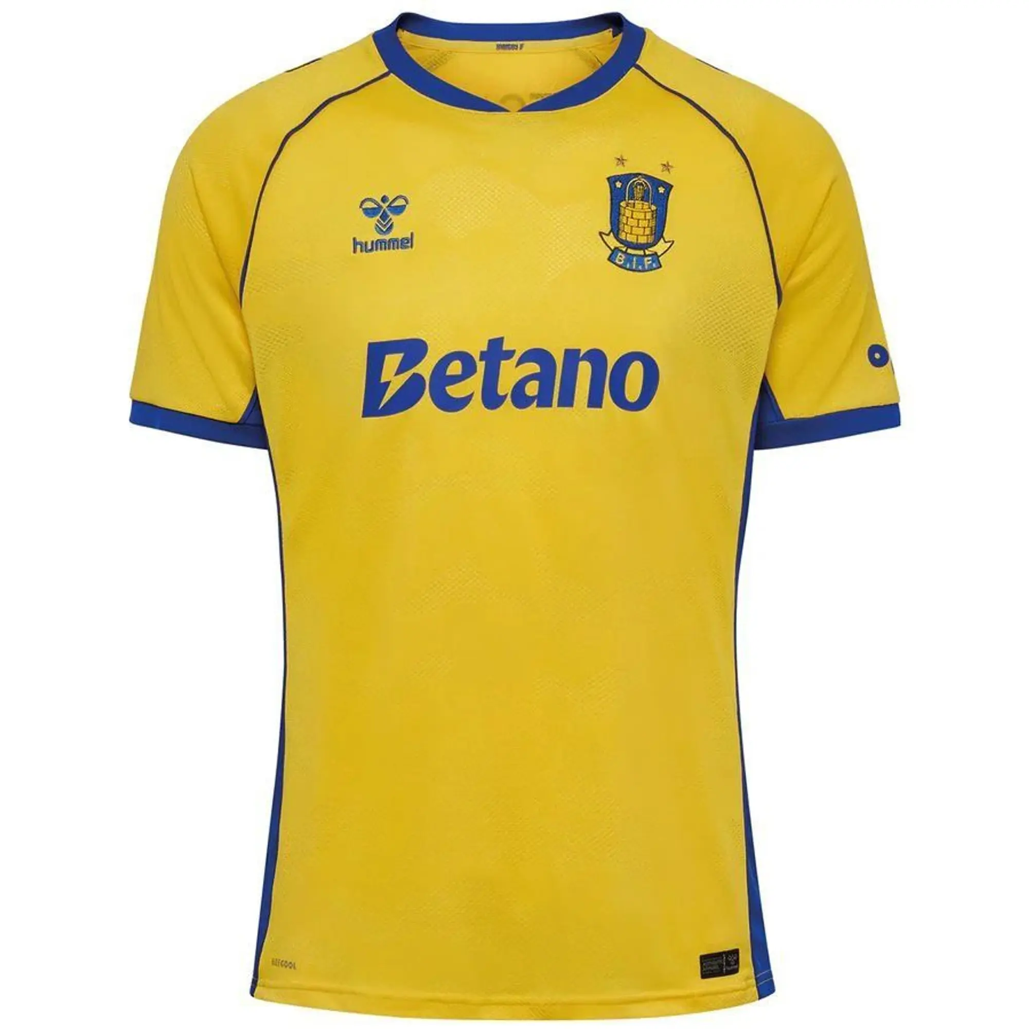Brøndby If Home Shirt 2025/26 - ['Yellow']