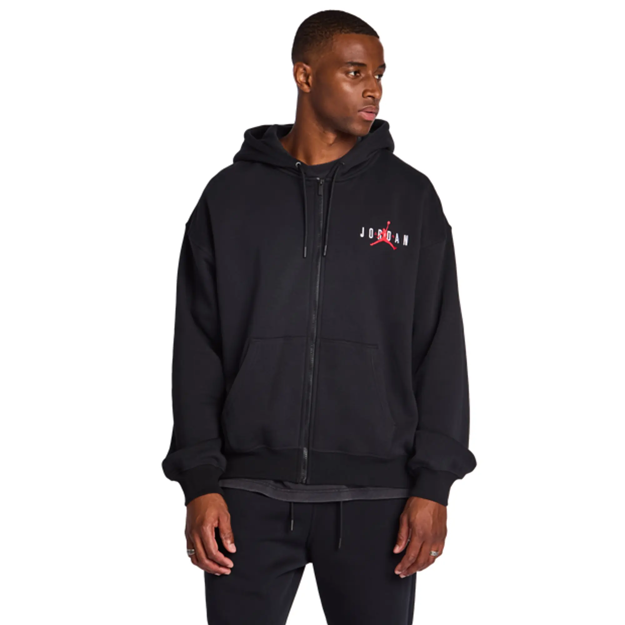 Jordan Brooklyn Men Hoodies - Black