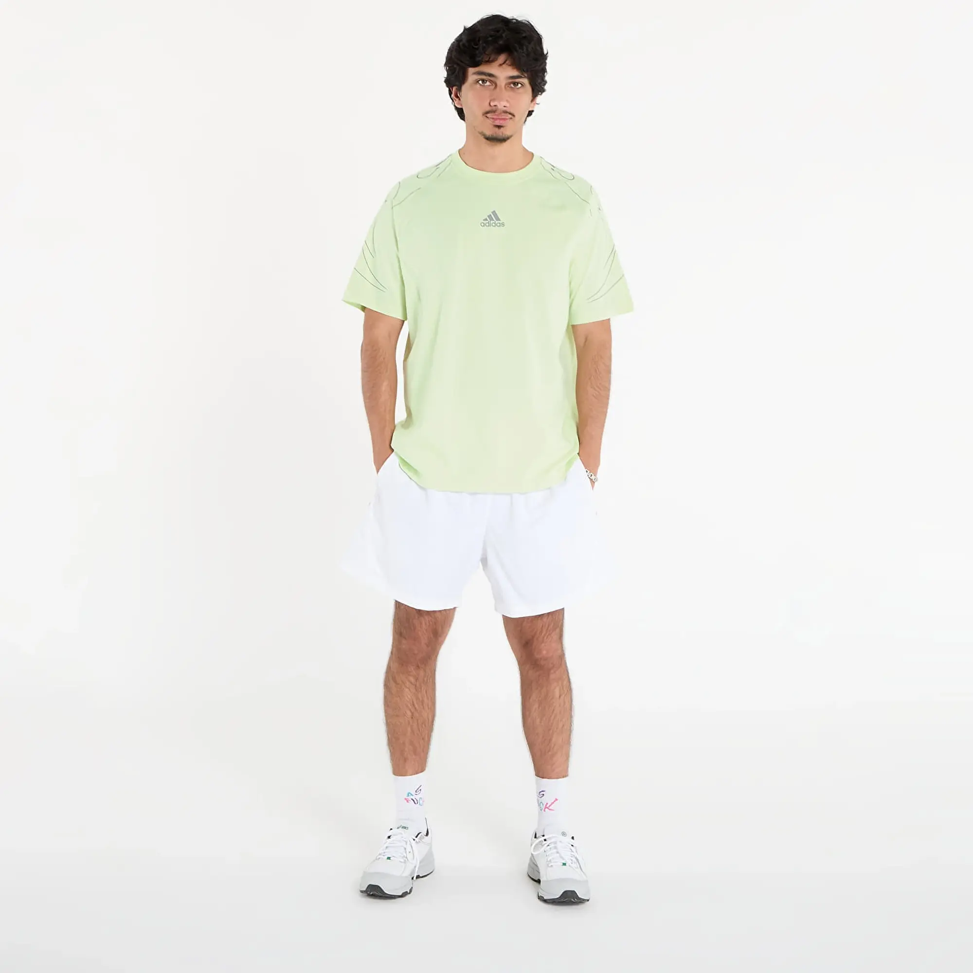 T-Shirt Adidas Adilenium Season 4 Teamgeist Graphic T-Shirt Almost Lime L