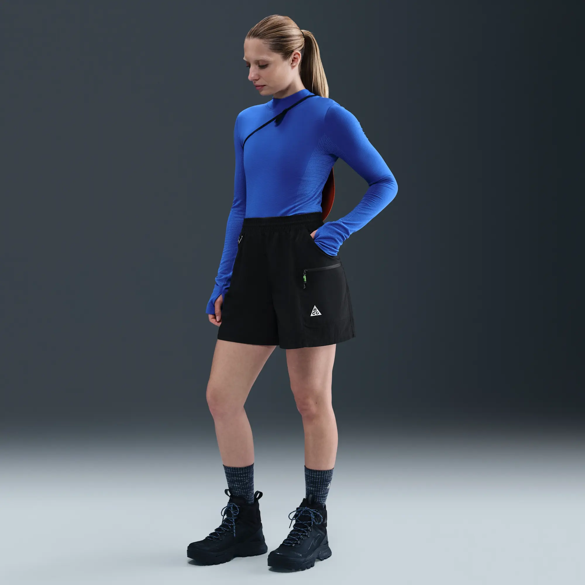 Nike ACG 'Death Bloom' Women's Shorts - Black - Nylon