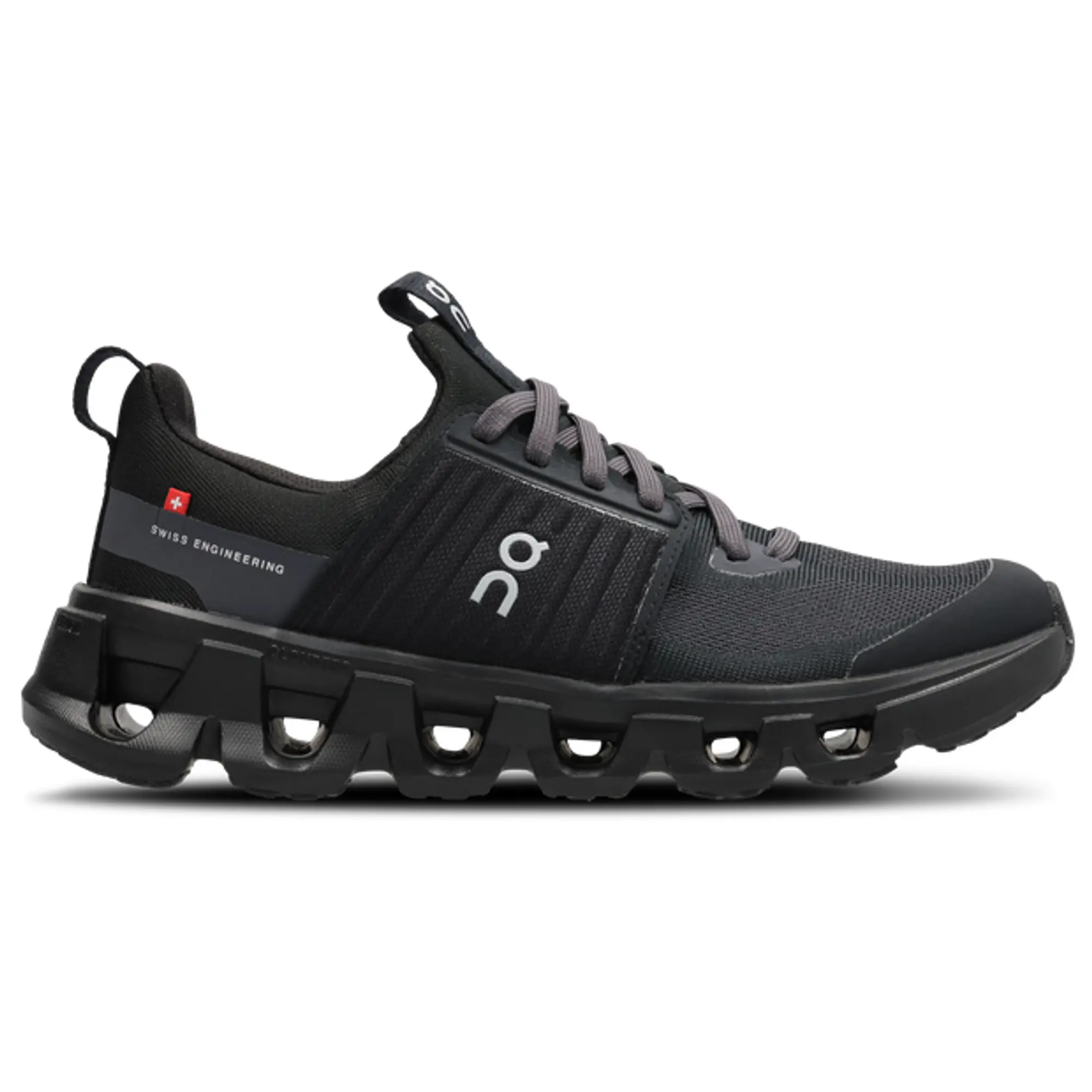 On Cloudswift Kid's Sneakers - Black