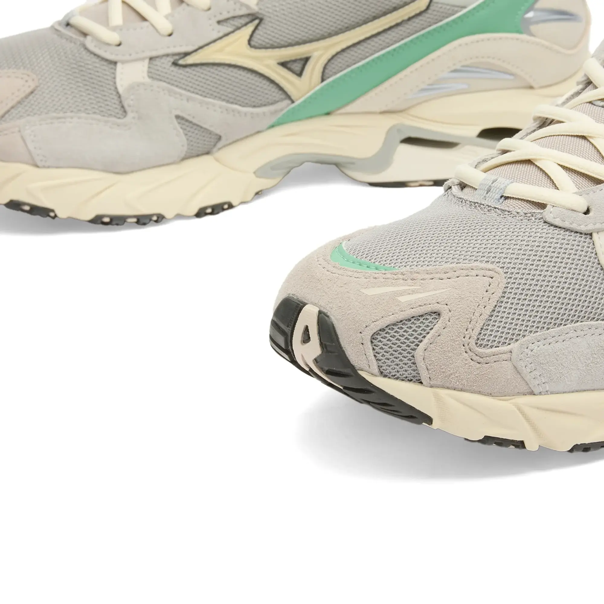 Mizuno WAVE RIDER 10 PREMIUM Sneaker Opal Gray/Pristine/Creme De Menthe