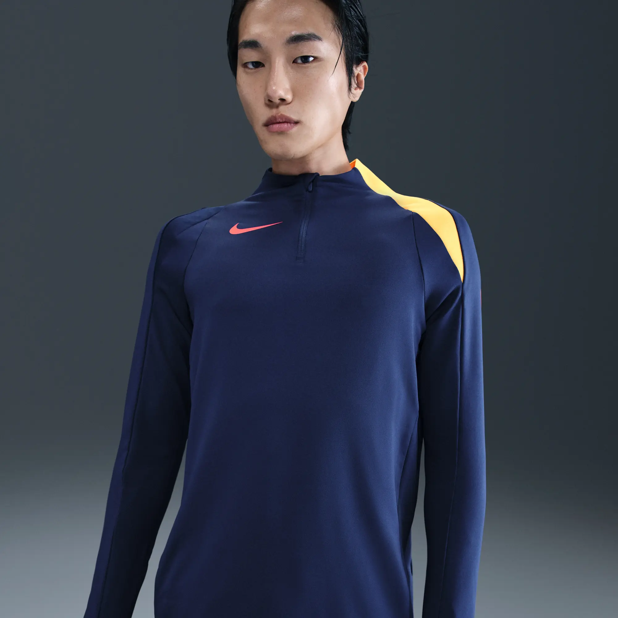 Nike Strike Men's Dri-FIT Football Drill Top - Blue - Polyester/Elastane