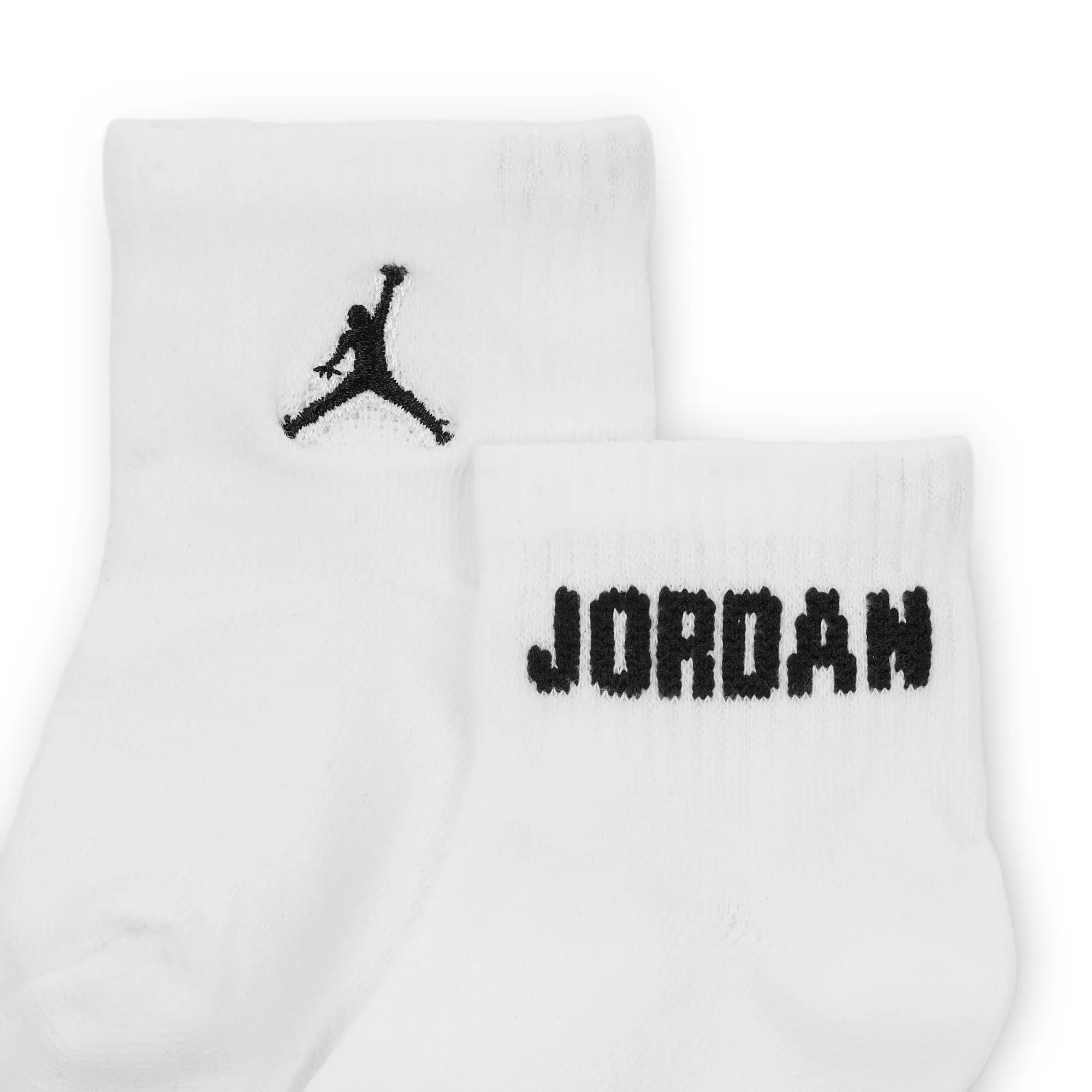 Nike Jordan Everyday Essentials Baby/Toddler Ankle Socks (6 Pairs) - White