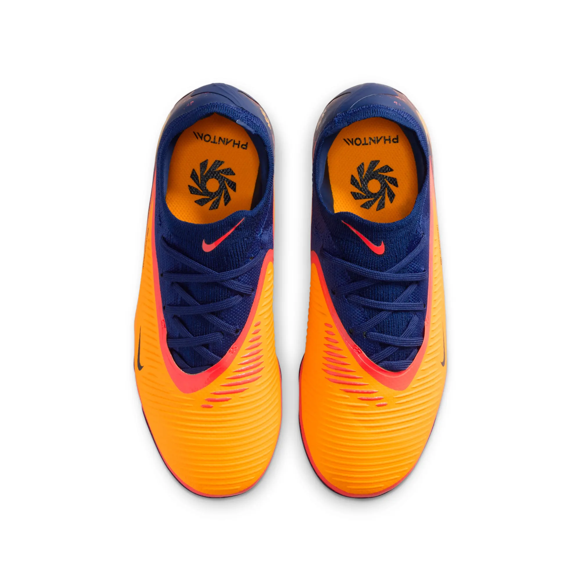 Nike Jr. Phantom 6 Low Pro 'Erling Haaland' Older Kids' Multi-Ground Football Boot - Orange