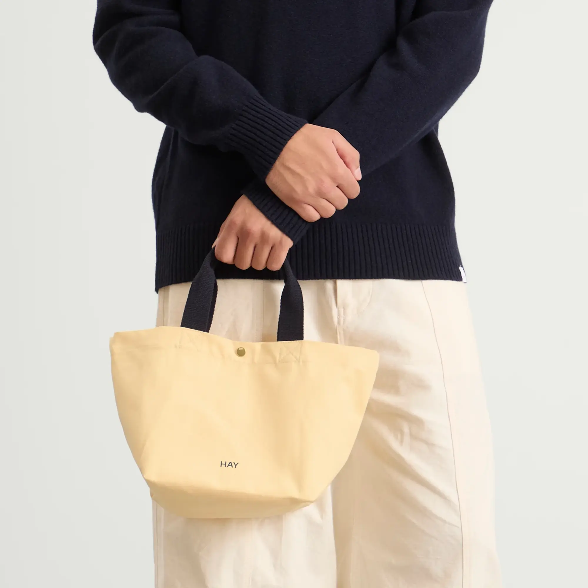 HAY Everyday Tote Bag - Mini Soft Yellow