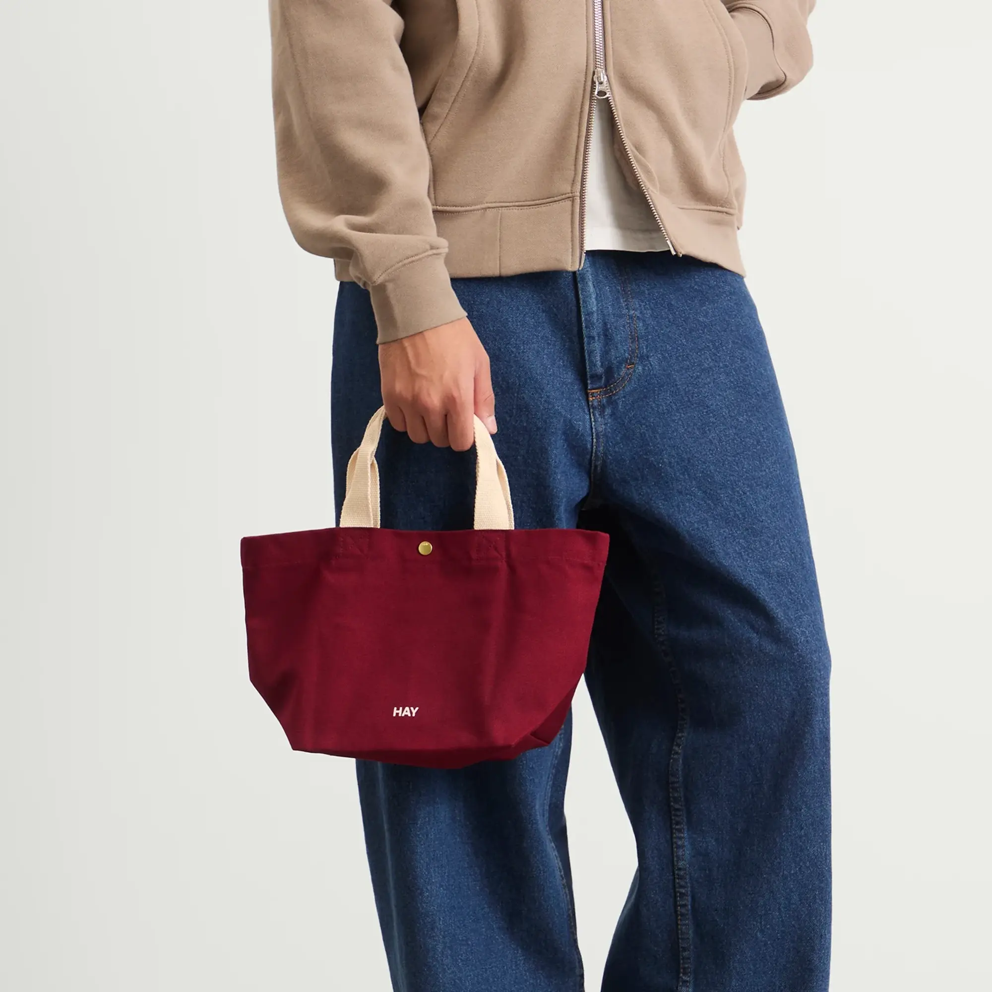 HAY Everyday Tote Bag - Mini Burgundy