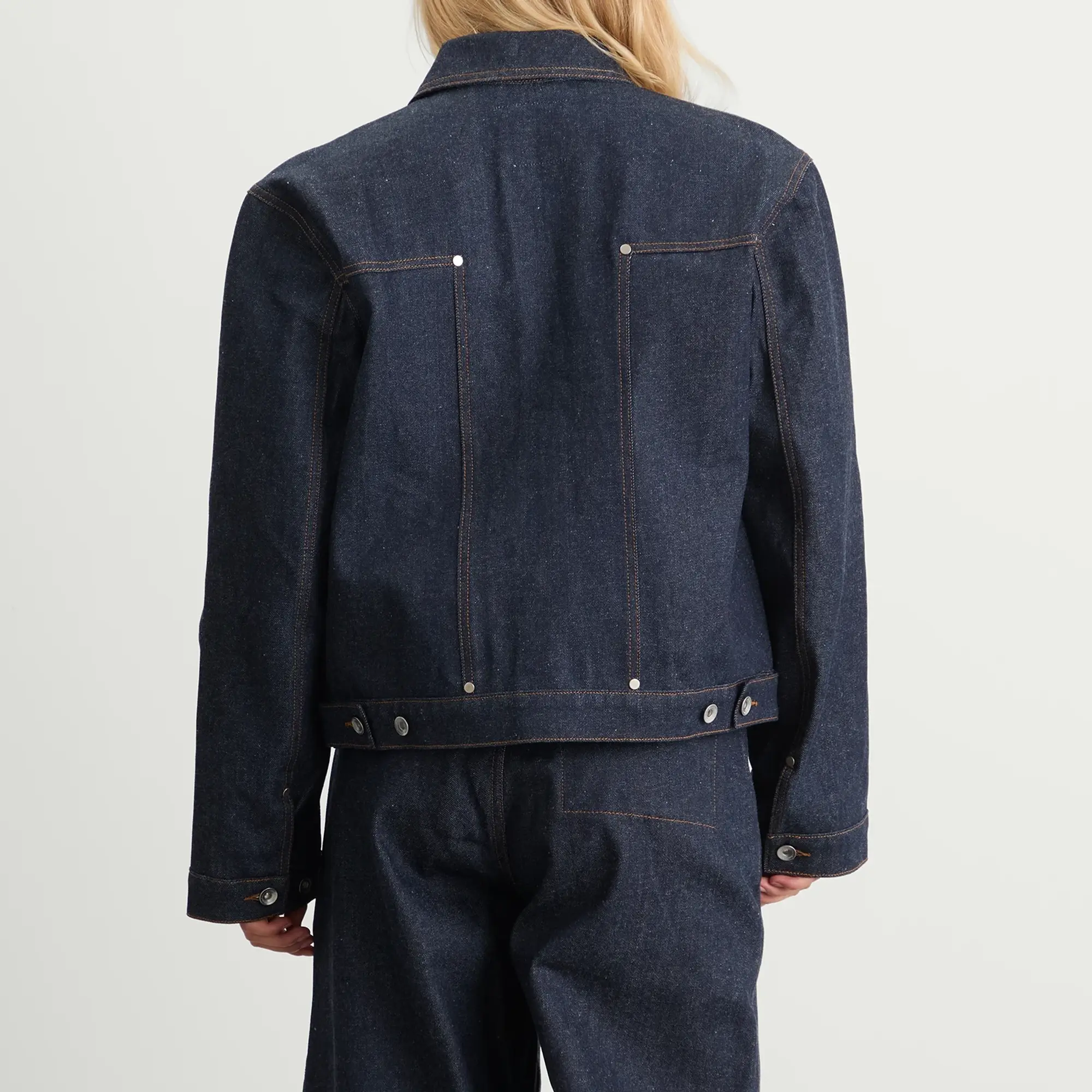 YMC Women's Loft Jacket Indigo