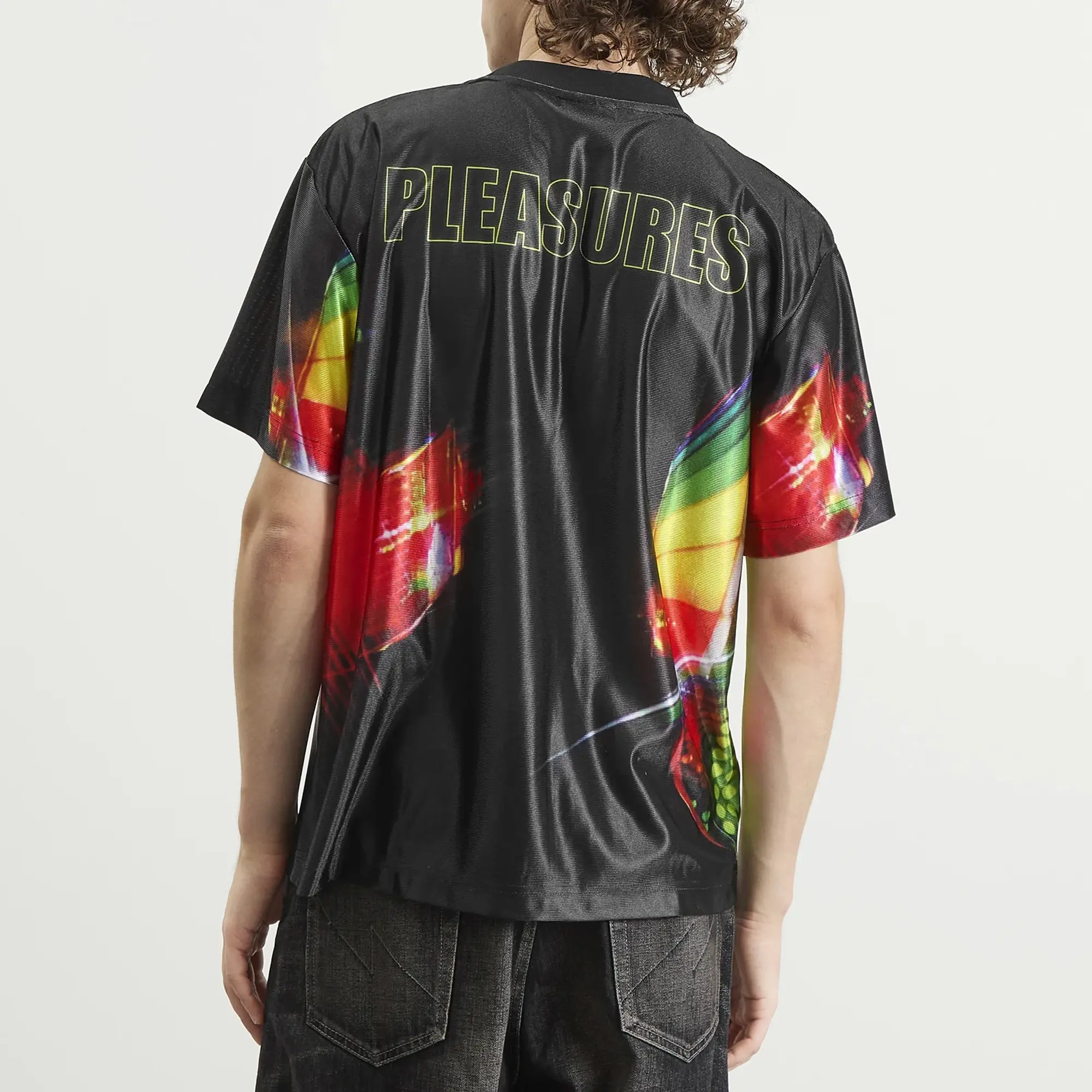 Pleasures Men's Daft Club Sport Shirt Black