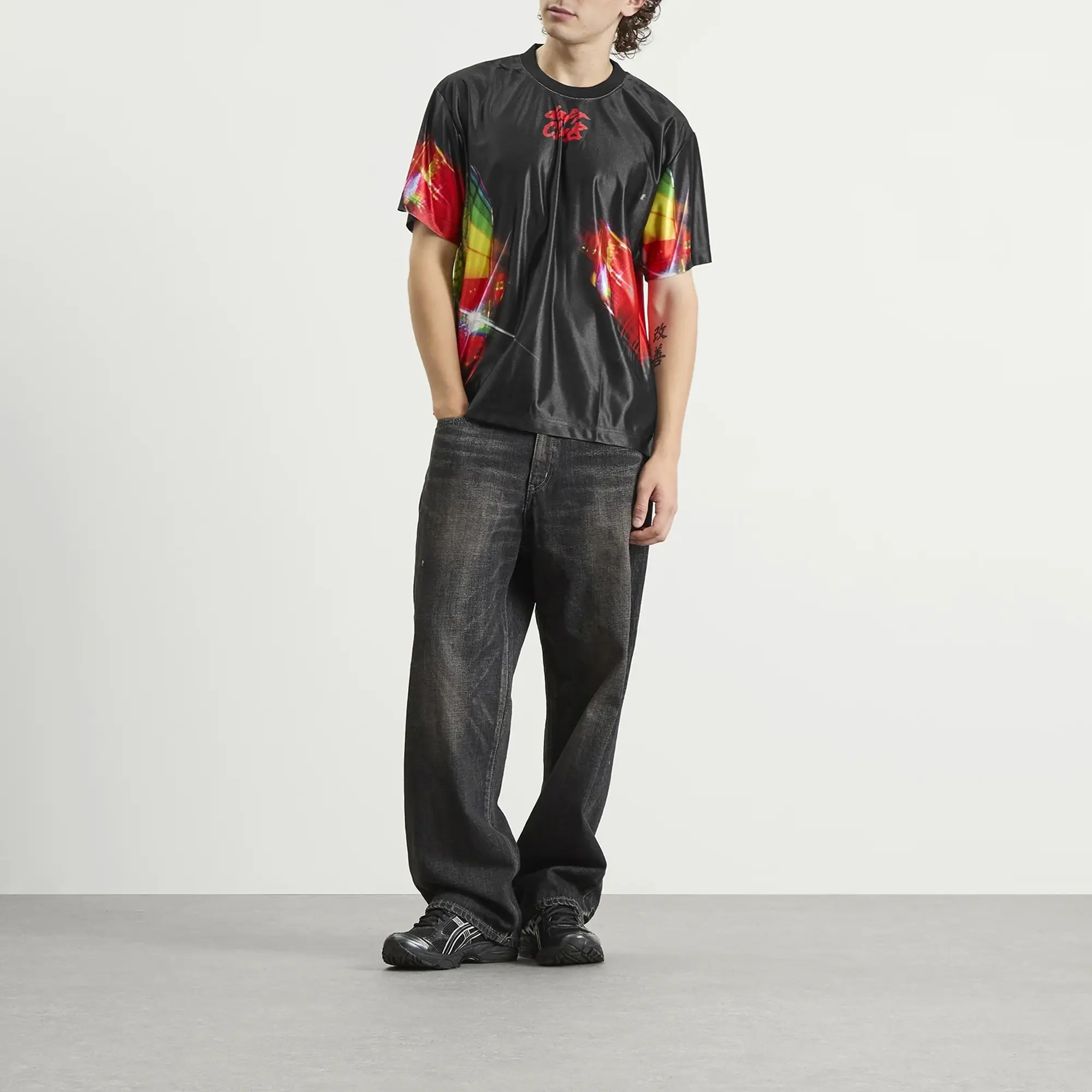 Pleasures Men's Daft Club Sport Shirt Black