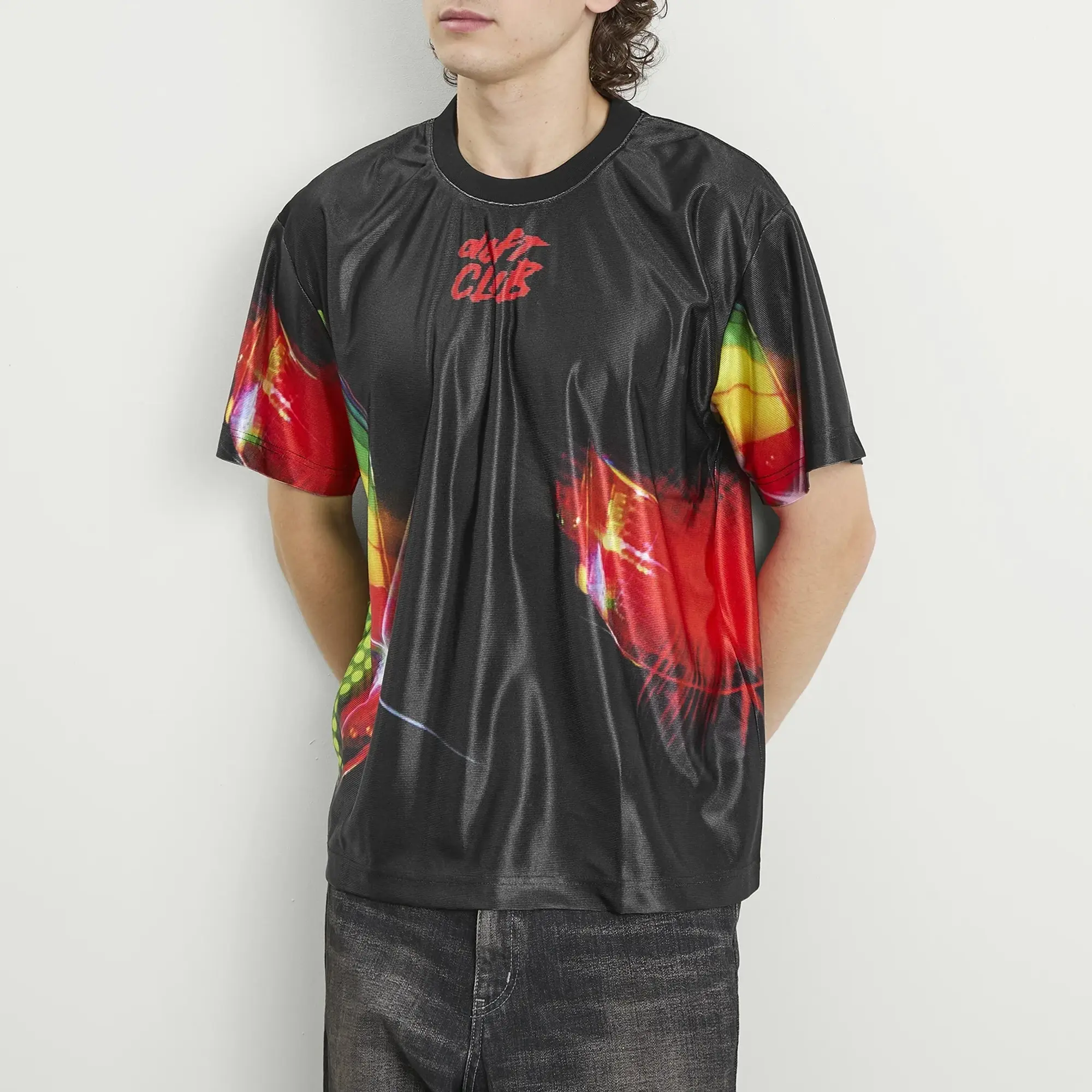 Pleasures Men's Daft Club Sport Shirt Black