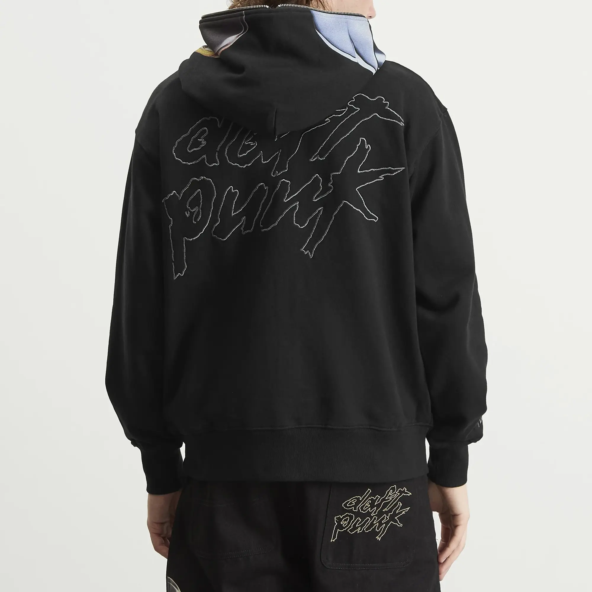 Pleasures Men's Ram Zip Hoodie Black