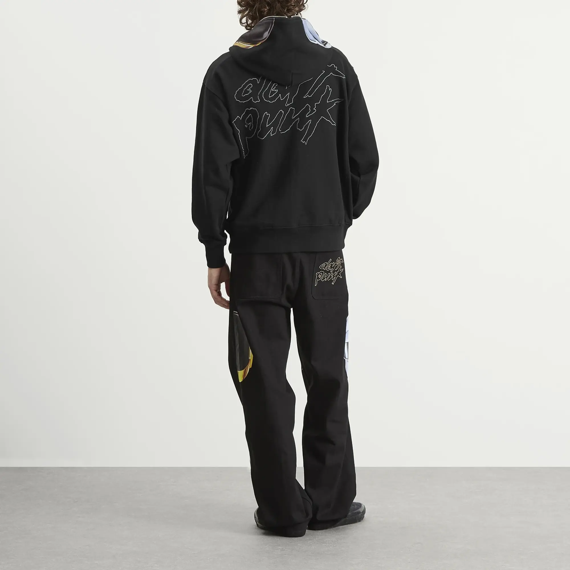 Pleasures Men's Ram Zip Hoodie Black