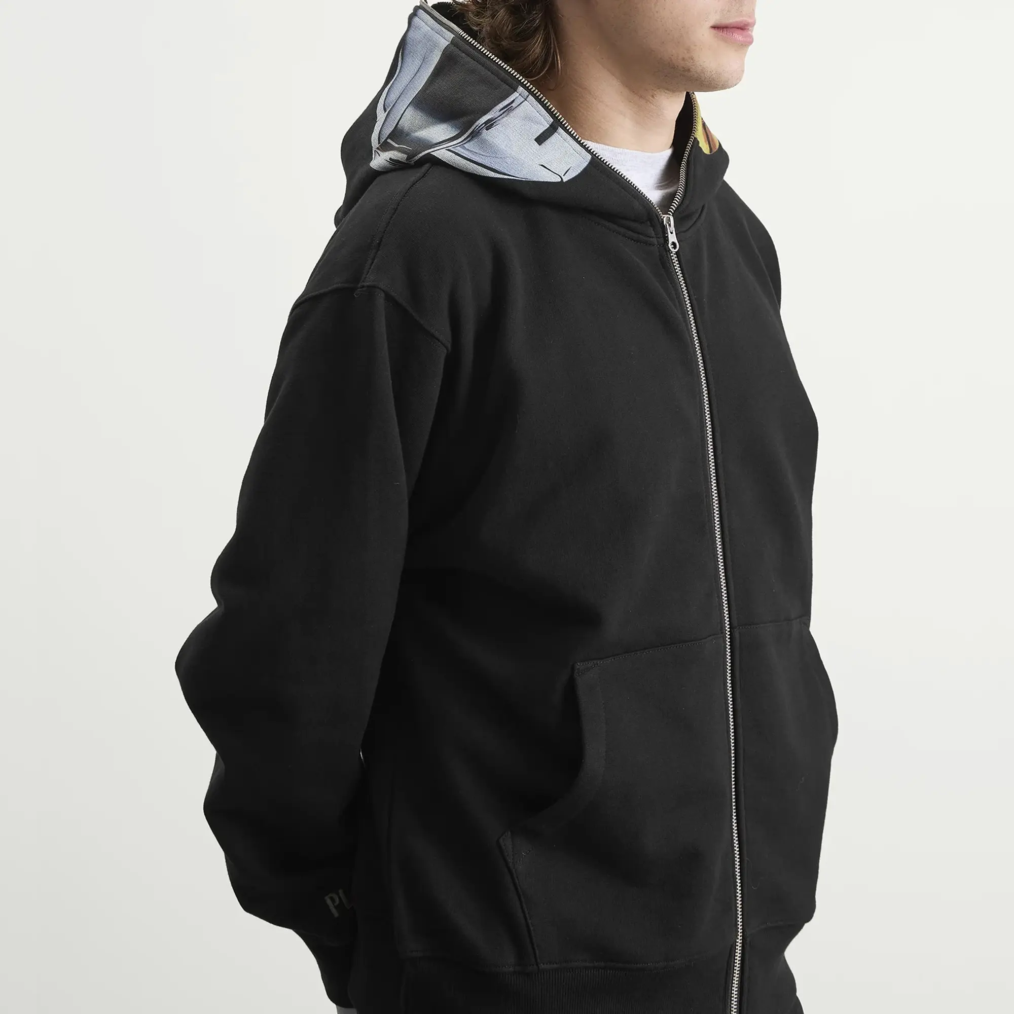 Pleasures Men's Ram Zip Hoodie Black