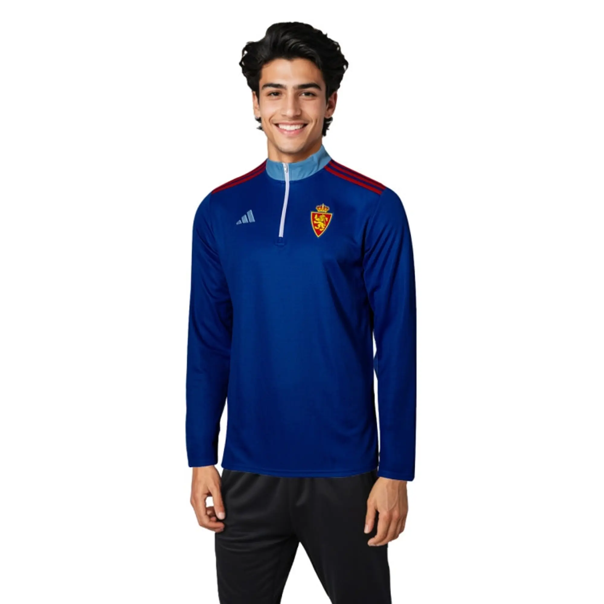 adidas Entrada Perfomance Slim Fit 1 4 Zip Training Top