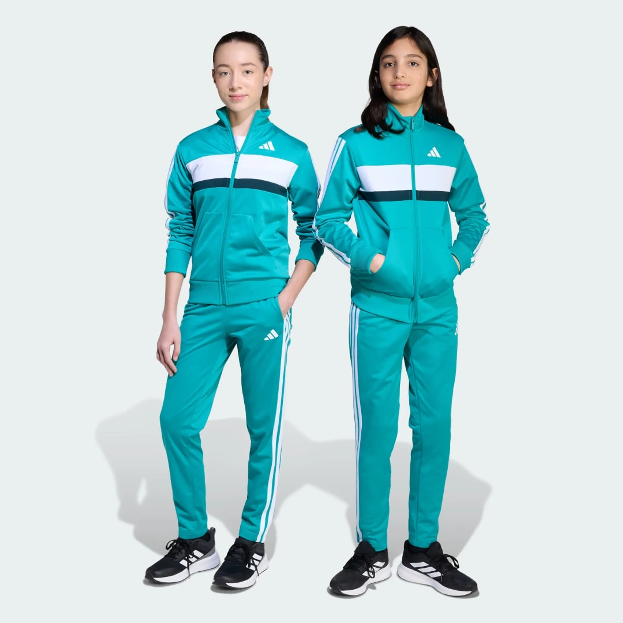 adidas Seasonal Essentials Tiberio 3-Stripes Tricot Track Suit Kids
