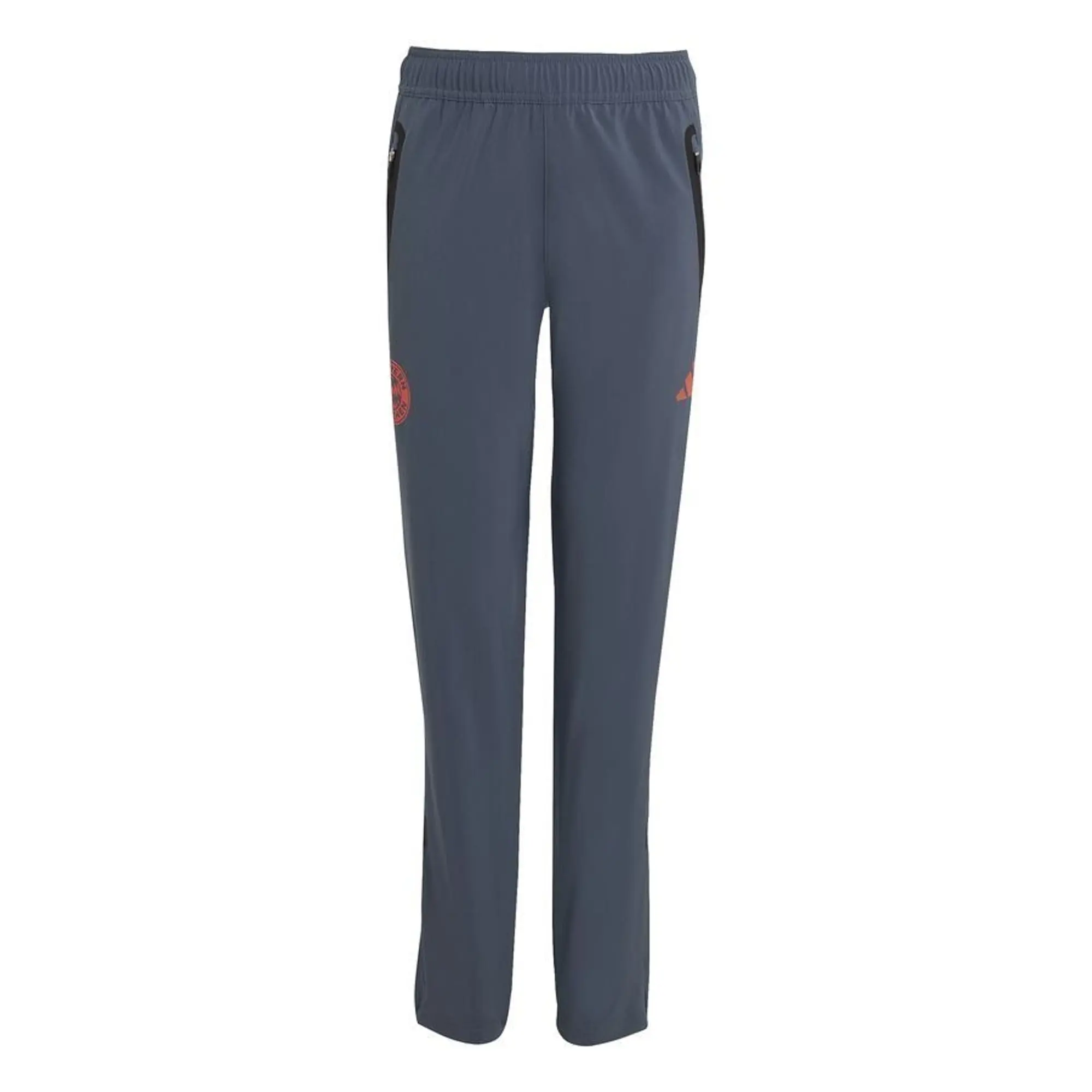 Bayern München Training Trousers Tiro 25 Competition Vis Tech Travel - Bold Onix/Easy Coral Kids - ['Grey']