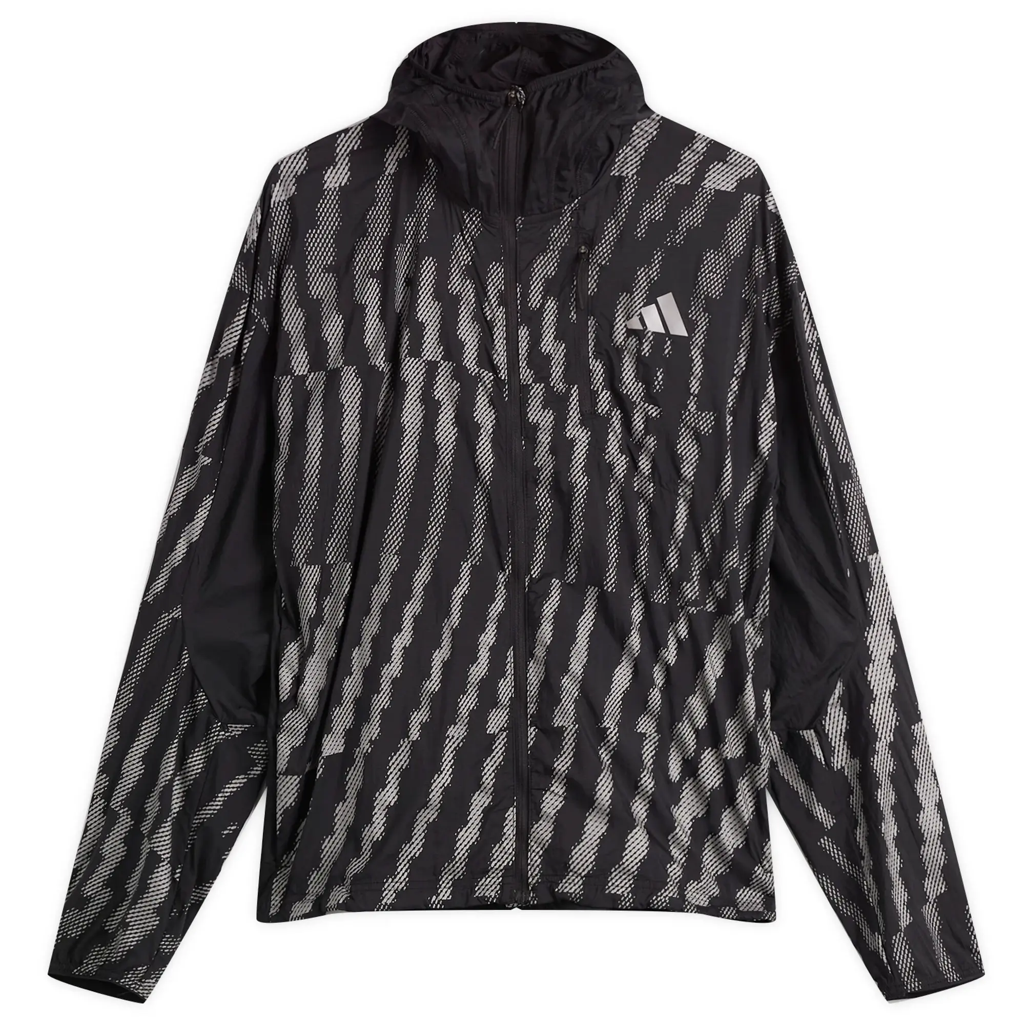 adidas Adi365 High Visible Running Jacket Men - Black, Silver