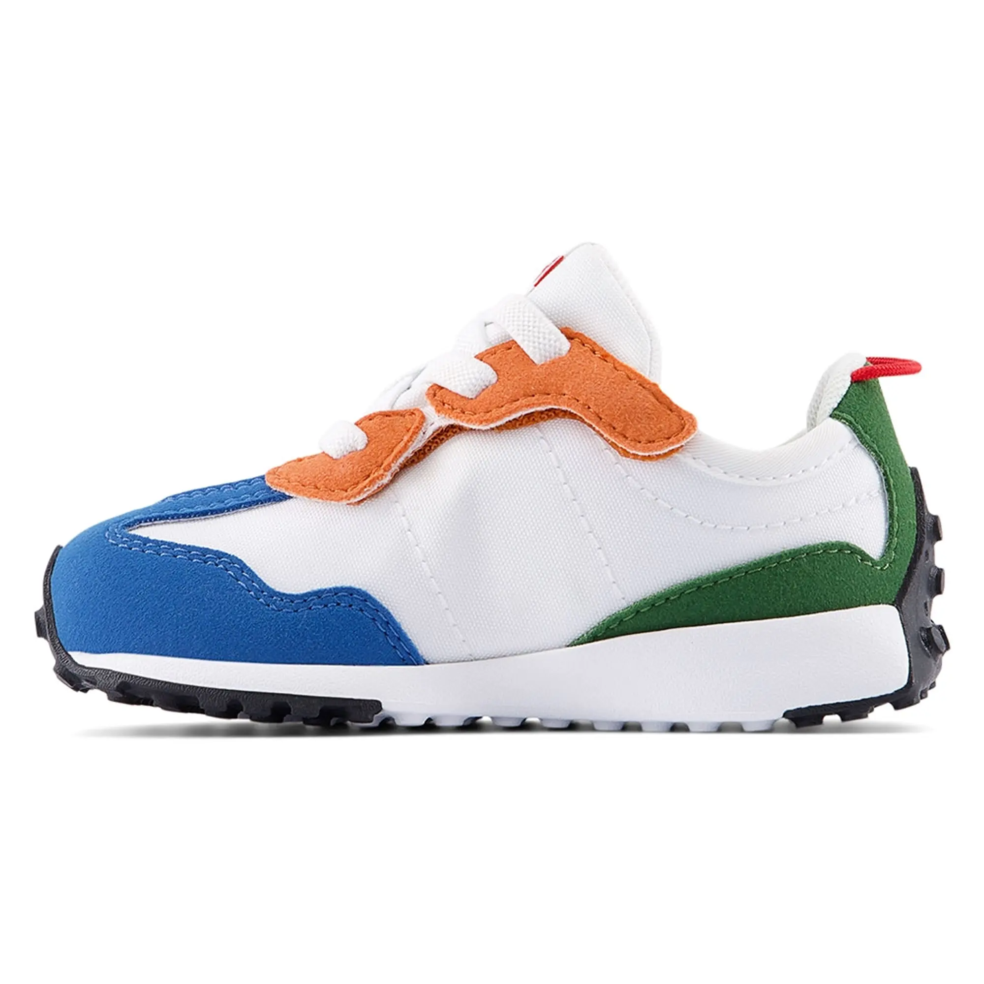 New Balance White Multi 327 Boys Toddler Trainers