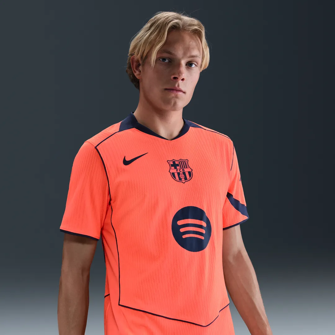 Nike FC Barcelona シャツ Nike Barcelona Mens SS Player Issue Third Champions League Shirt