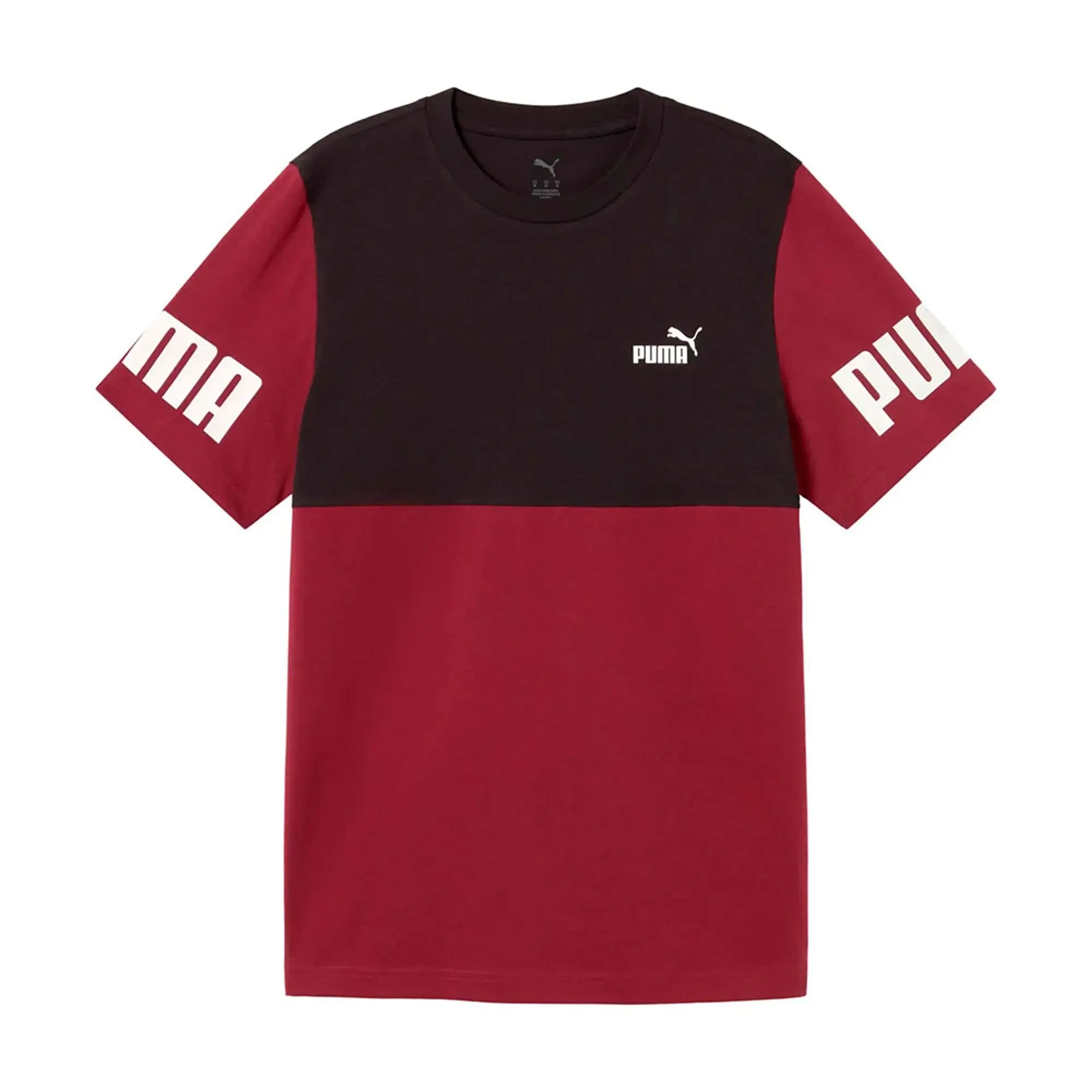 Puma Power Colorblock Short Sleeve T-shirt