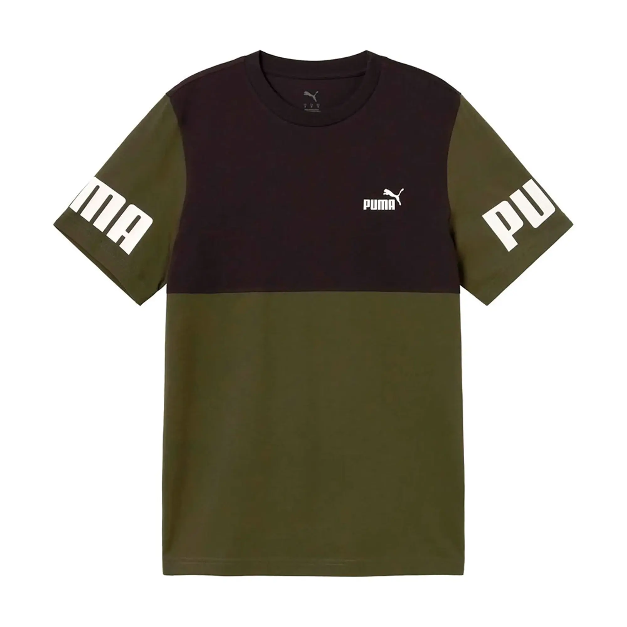 Puma Power Colorblock Short Sleeve T-shirt