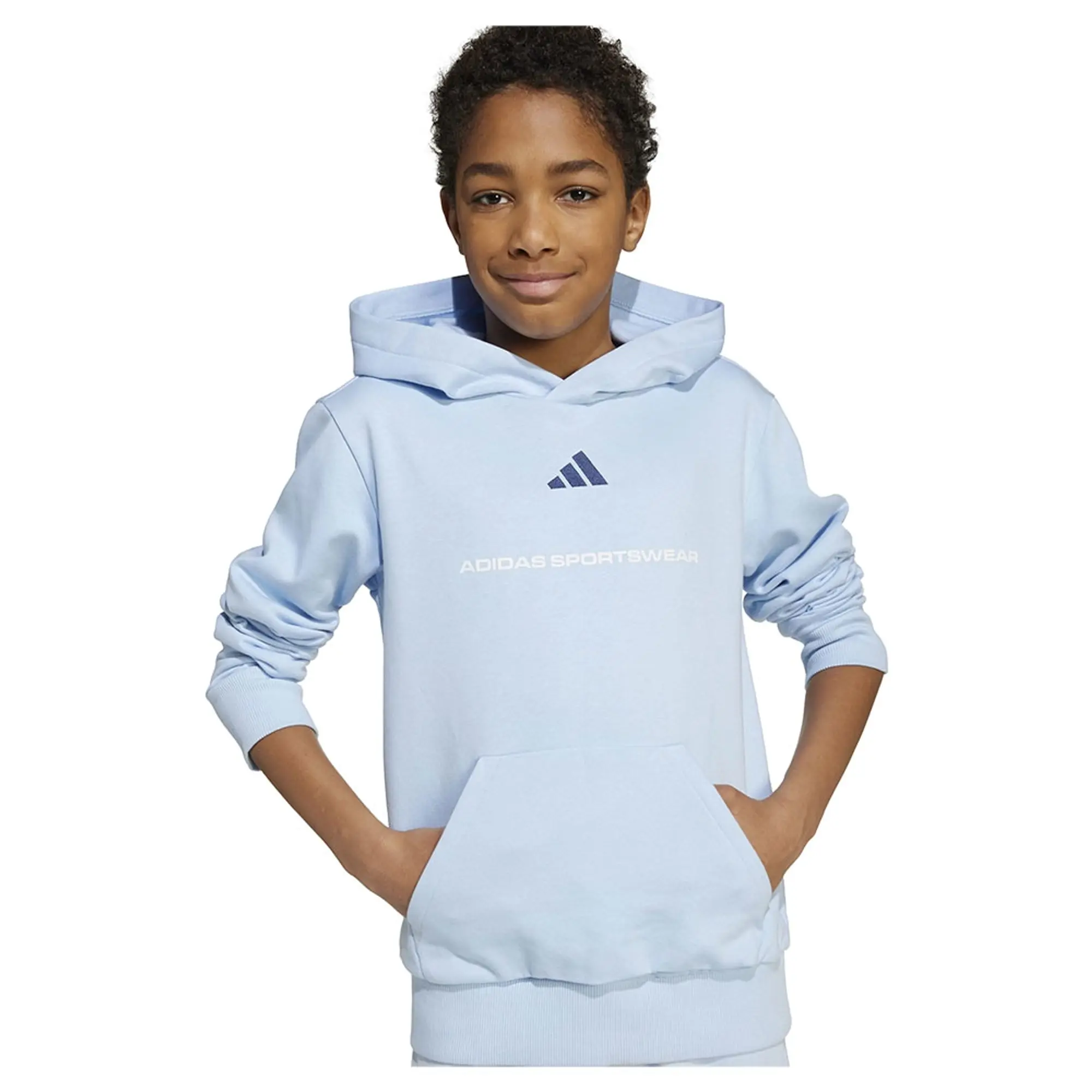 Adidas Slogan Fleece Hoodie