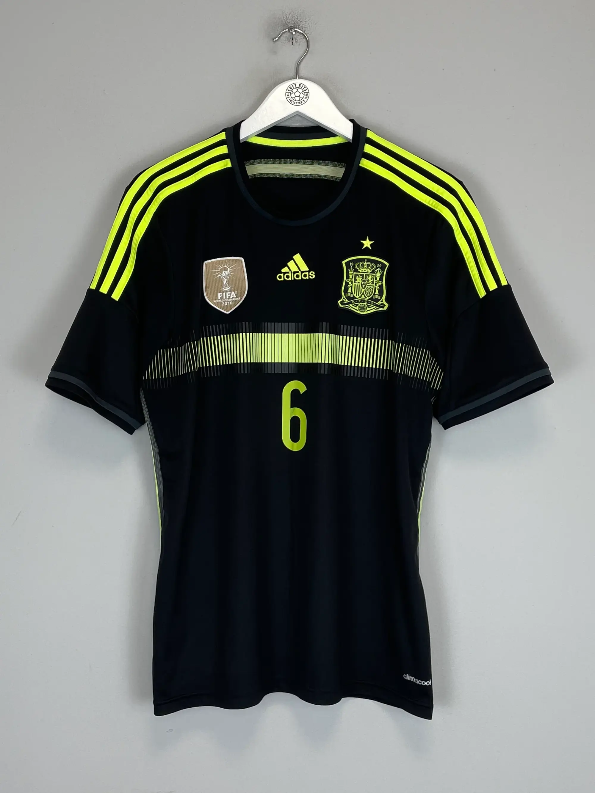 2013/15 SPAIN INIESTA #6 AWAY SHIRT (L) ADIDAS | CULT KITS