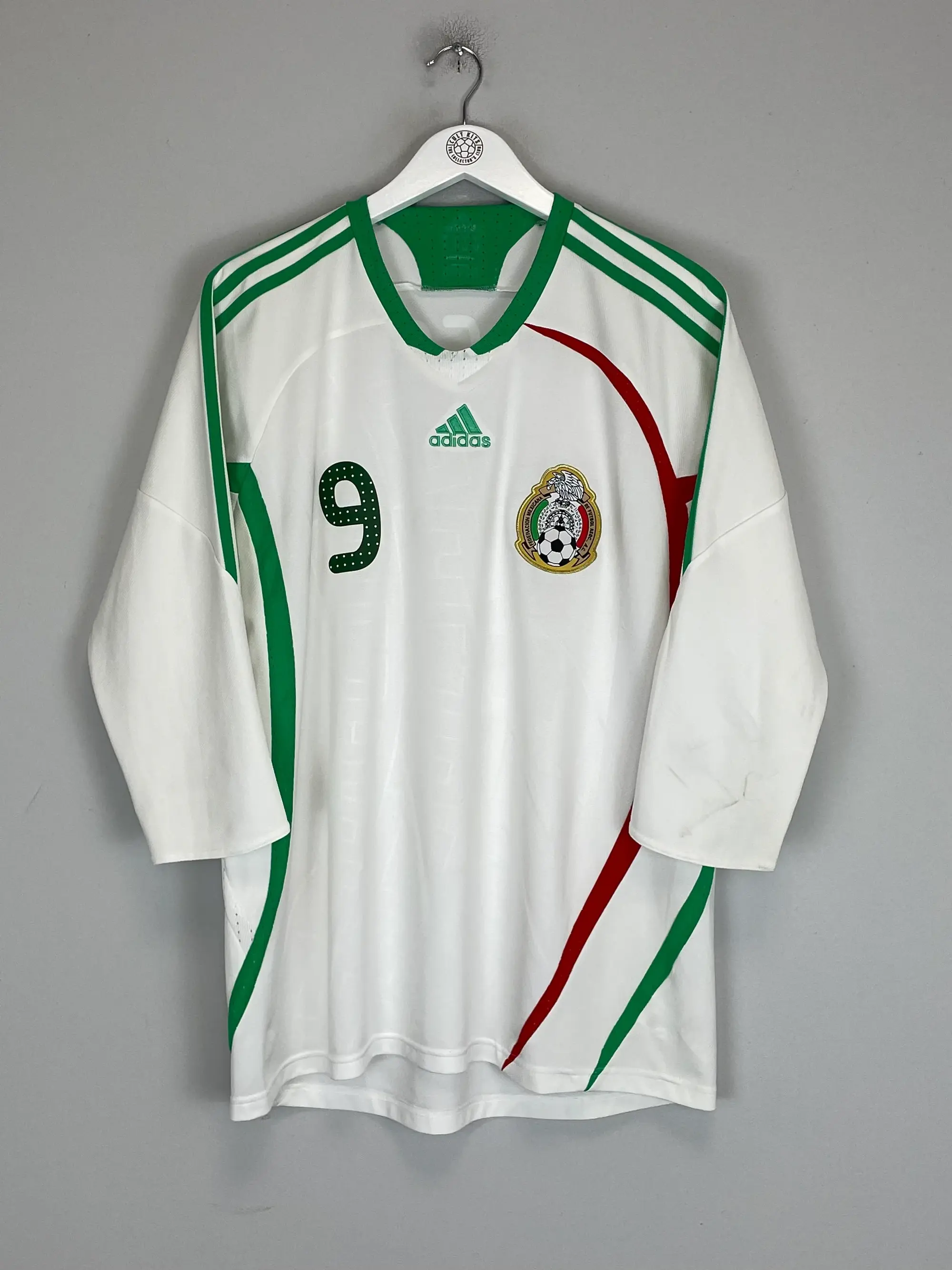 2008/09 MEXICO BORGETTI #9 AWAY SHIRT (L) ADIDAS | CULT KITS