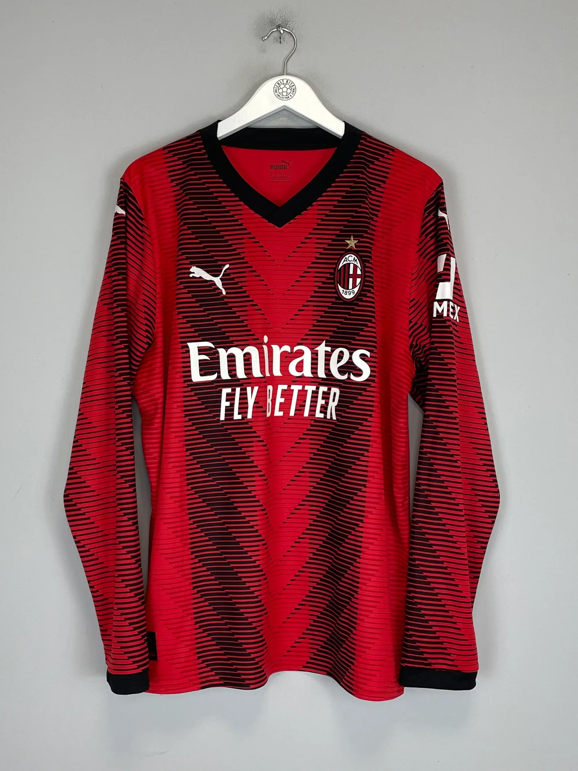 2023/24 AC MILAN THEO #19 L/S HOME SHIRT (XL) PUMA | CULT KITS