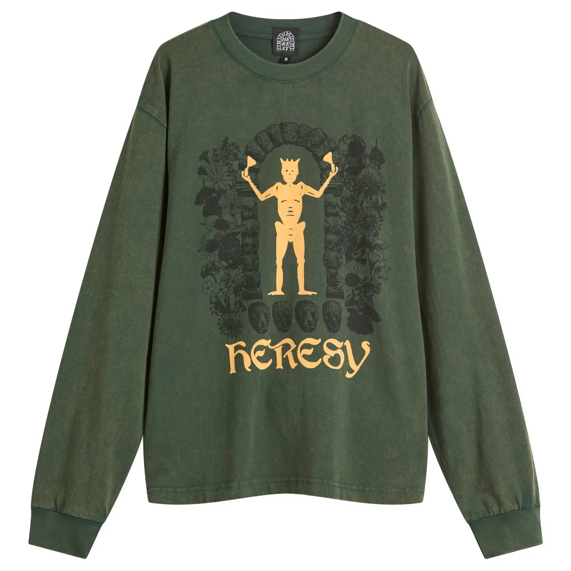 Heresy Men's Gateway Long Sleeve T-Shirt Green