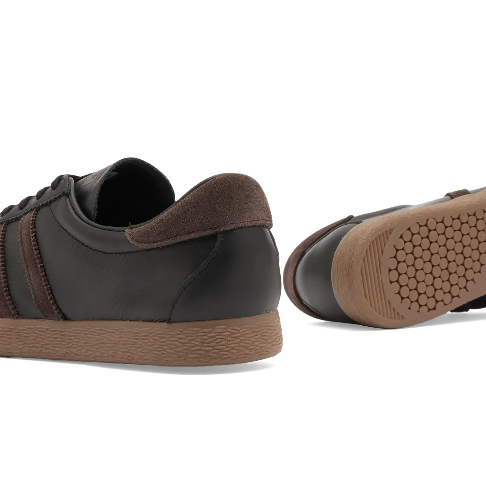 Adidas Men's Tobacco Sneaker Core Black/Dark Brown/Gum5