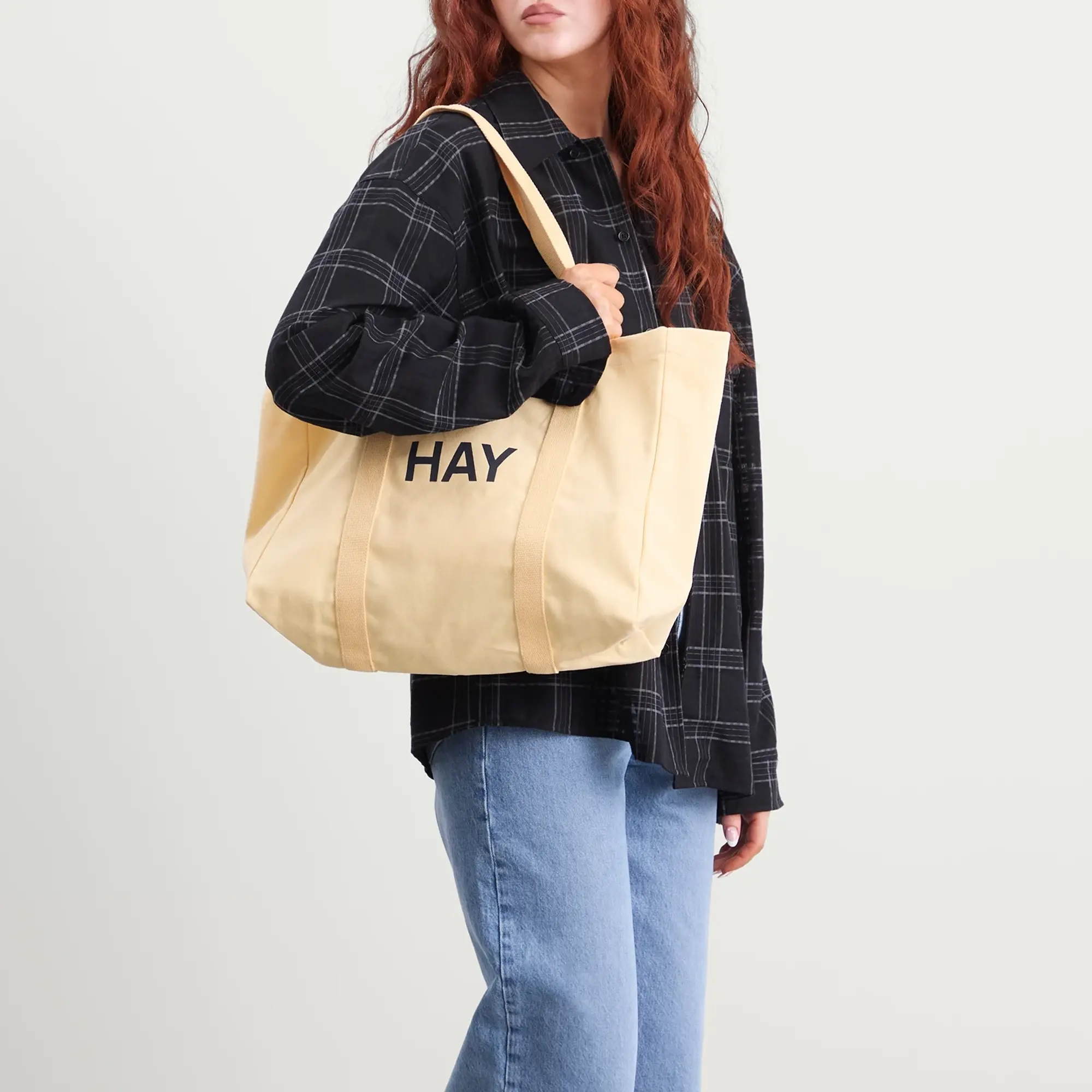 HAY Shopper Bag Soft Yellow