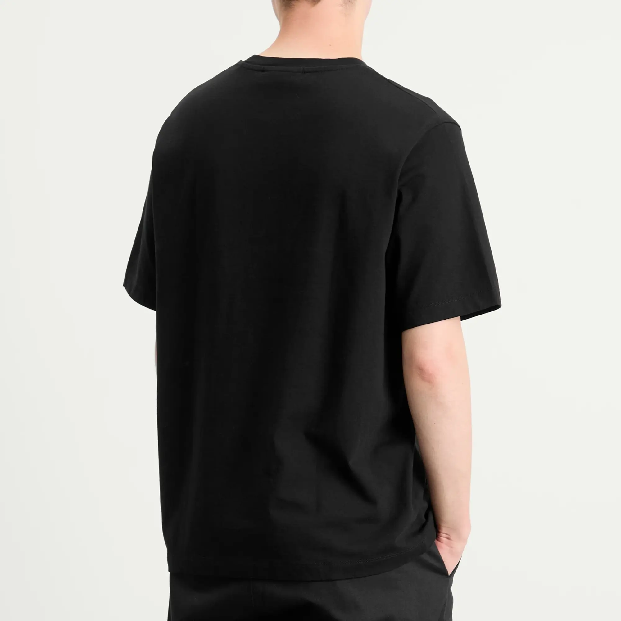 Pas Normal Studios Men's Off-Race Logo T-Shirt Black