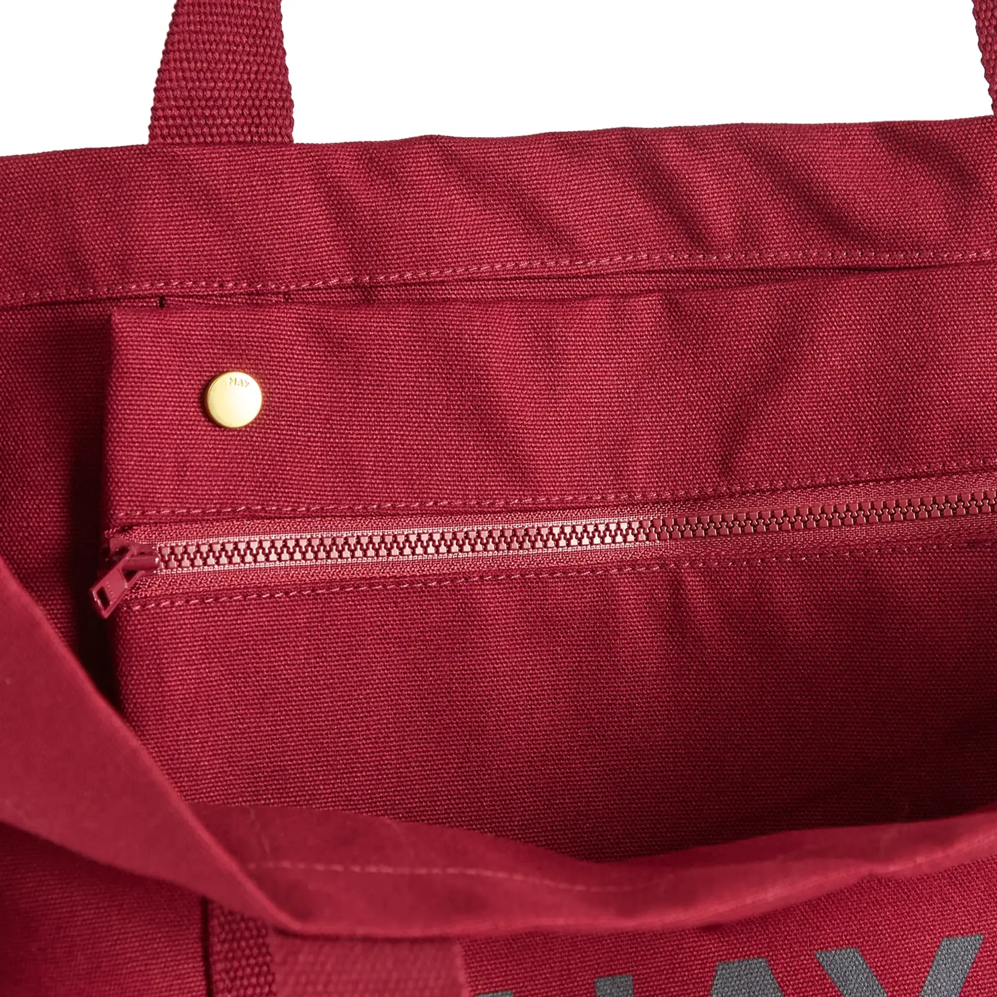 HAY Shopper Bag Burgundy