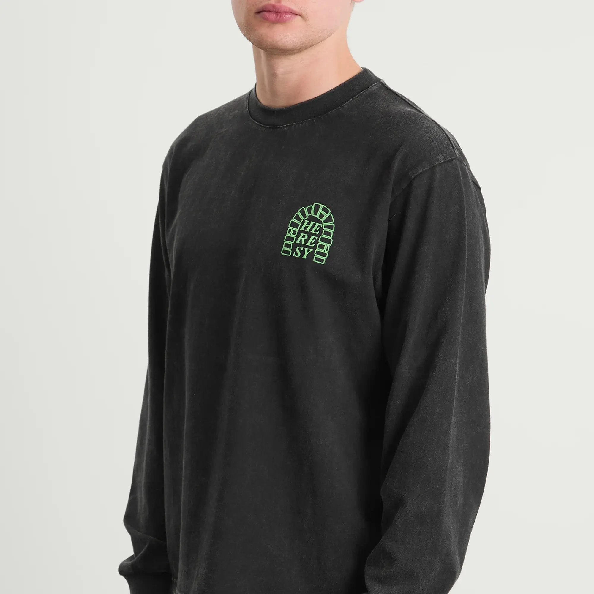 Heresy Men's Arch Long Sleeve T-Shirt Ash