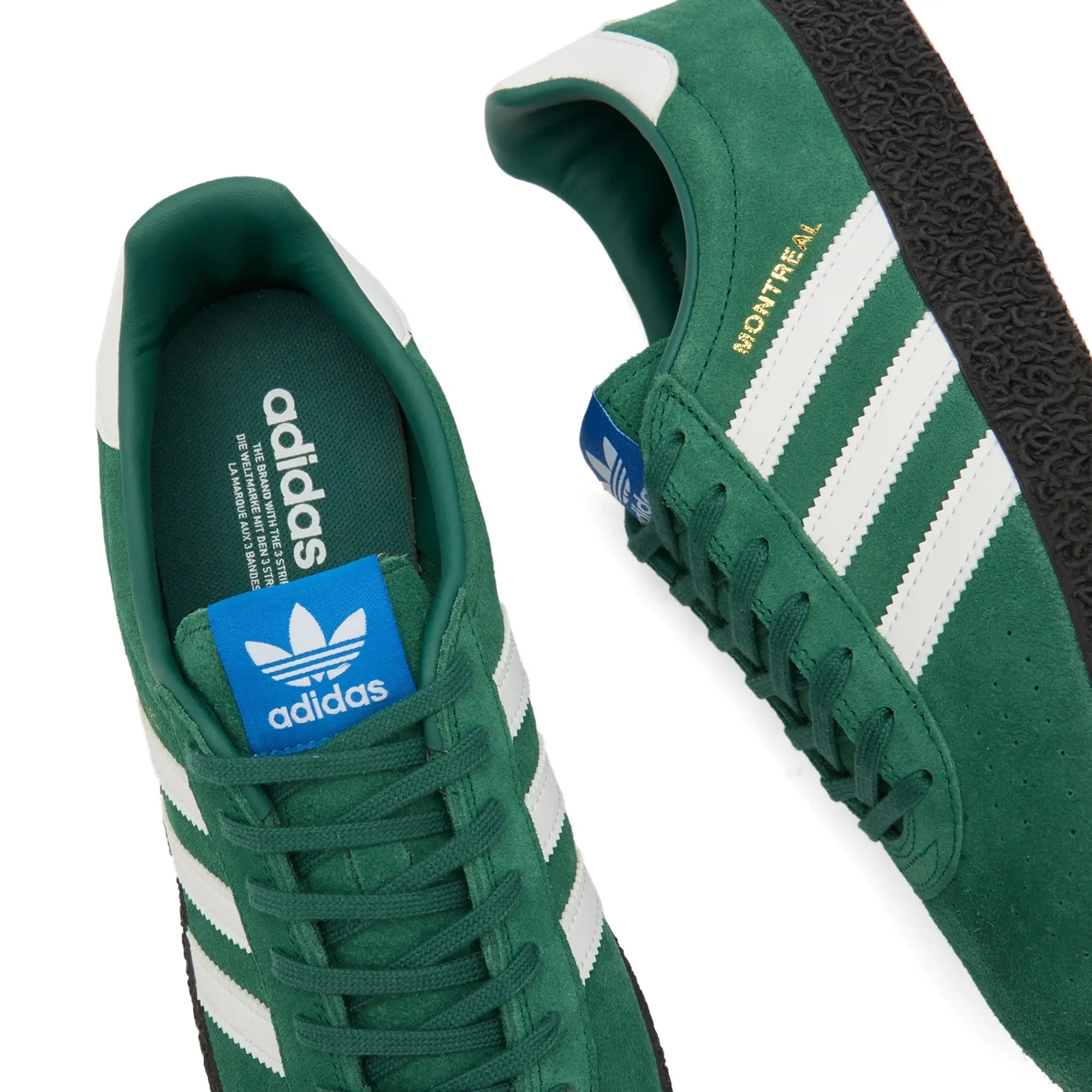 Adidas Men's Montreal Rm Sneaker Collegiate Green/Ftwr White/Core Black