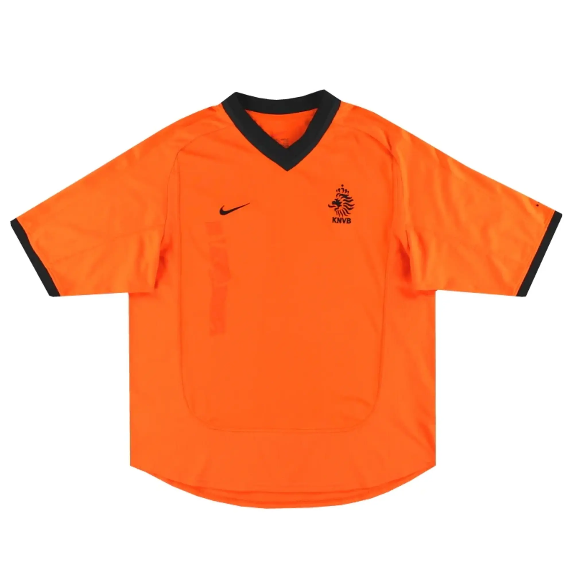 2000-02 Holland Nike Home Shirt L - Holland / Very Good 