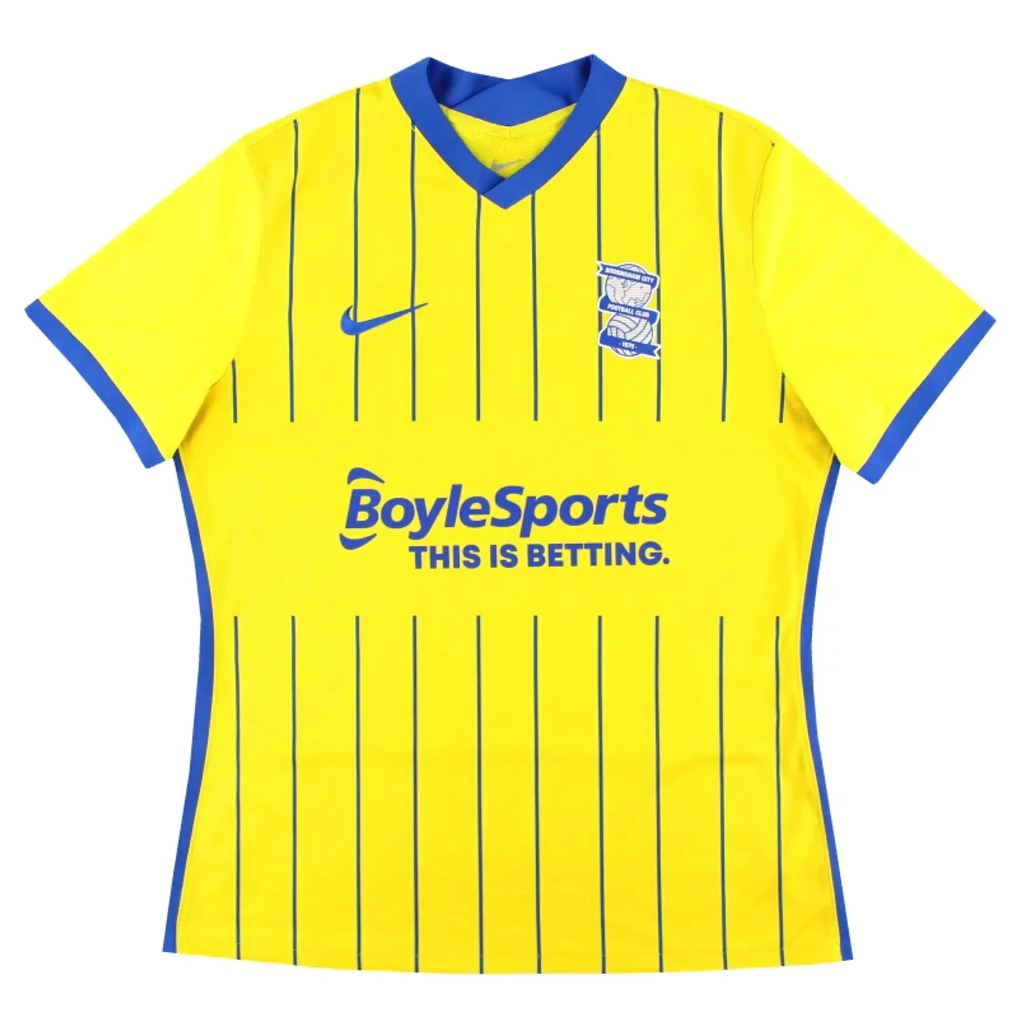 2021-22 Birmingham Nike Away Shirt XL - Birmingham City / Excellent 