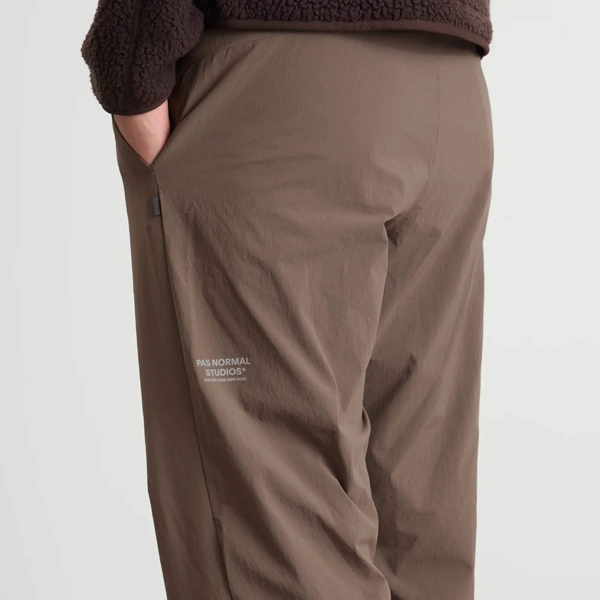 Pas Normal Studios Men's Off-Race Tech Trousers Ash Brown