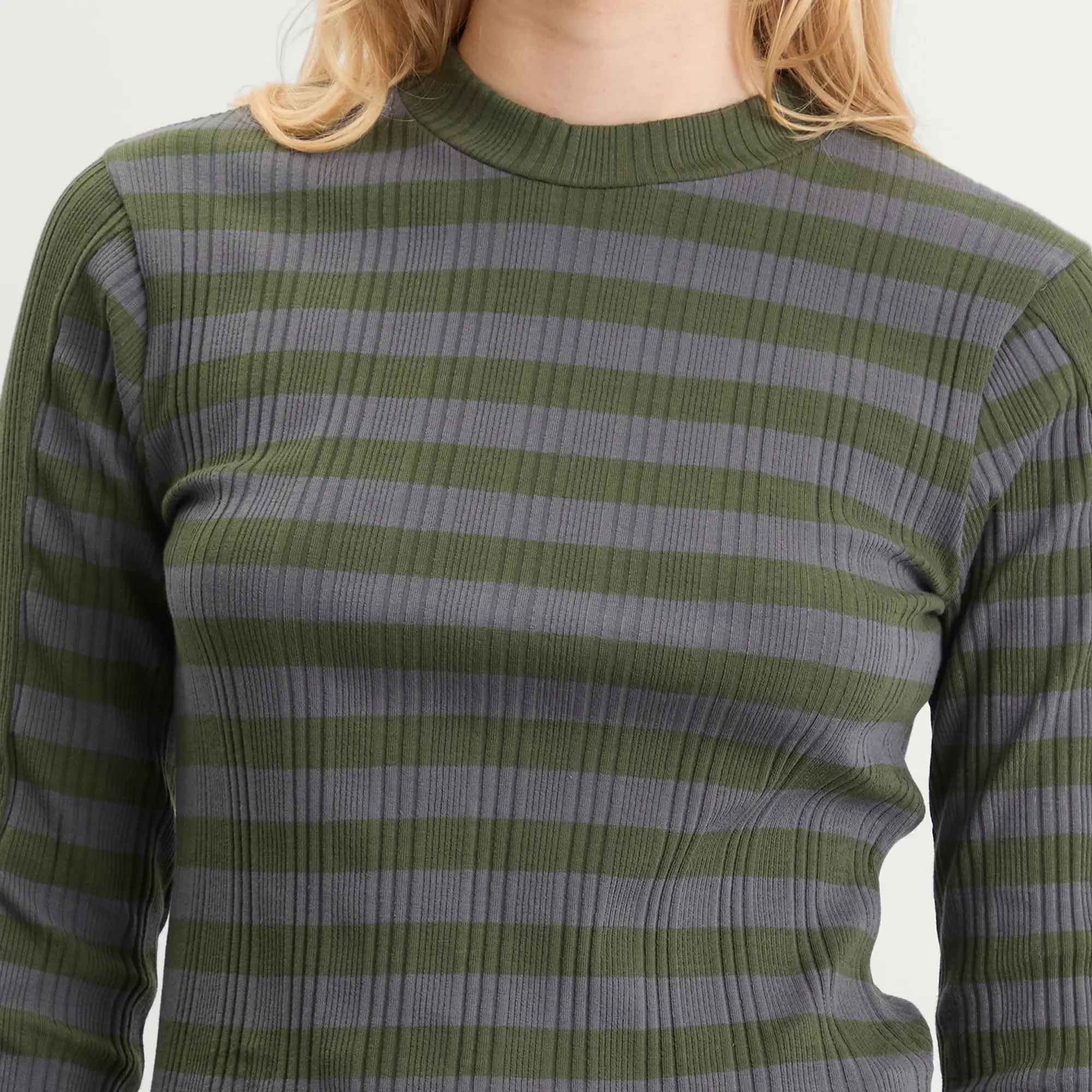 YMC Women's High Rains Top Black/Grey