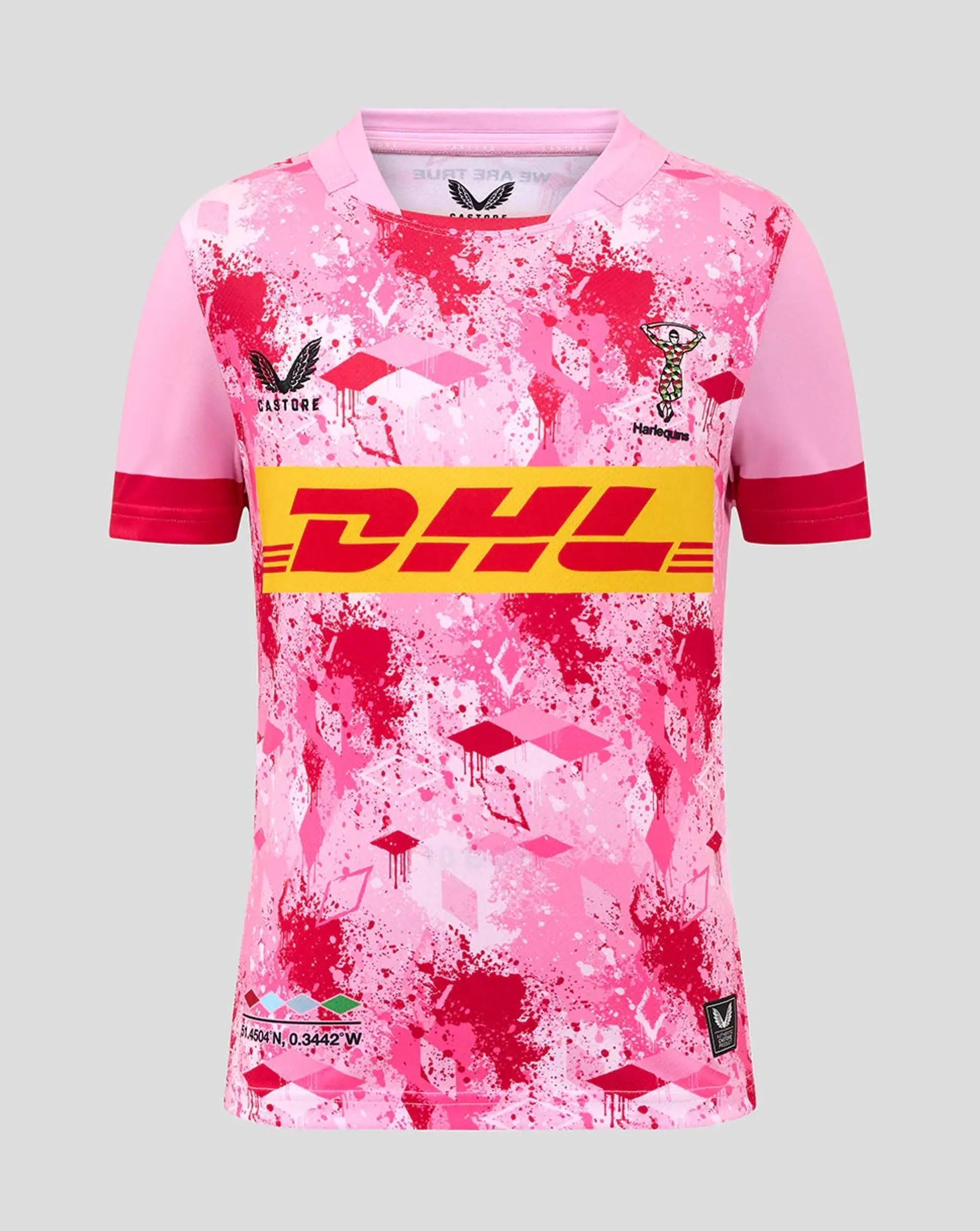 Castore Harlequins Junior 25/26 Away Replica Shirt